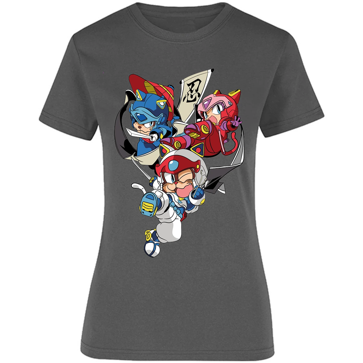 Blusa Samurai Pizza Cats Samurai Pizza Cats Blusa para Mujer 15