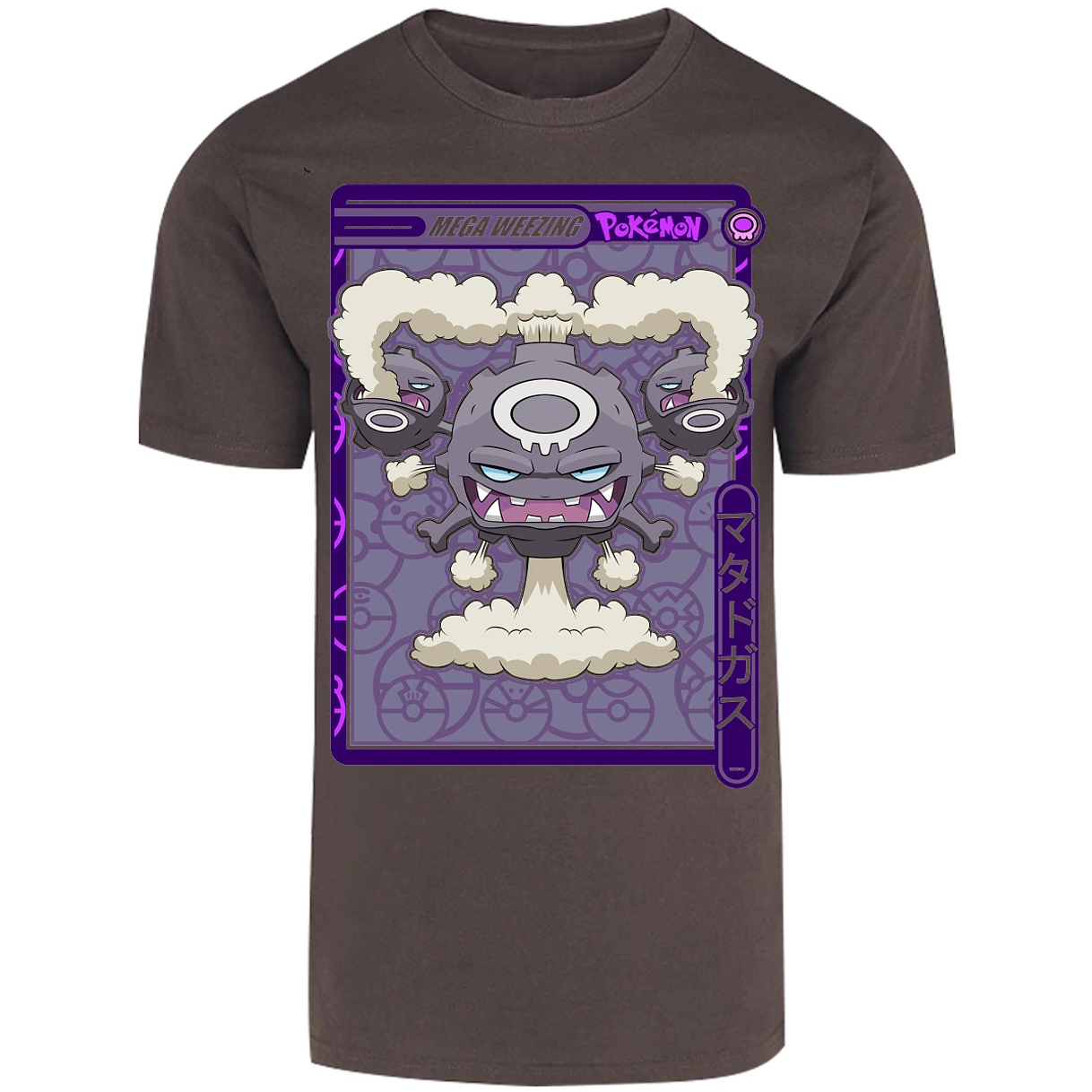 Playera Pokemon Mega Weezing Pokemon para Adulto 11