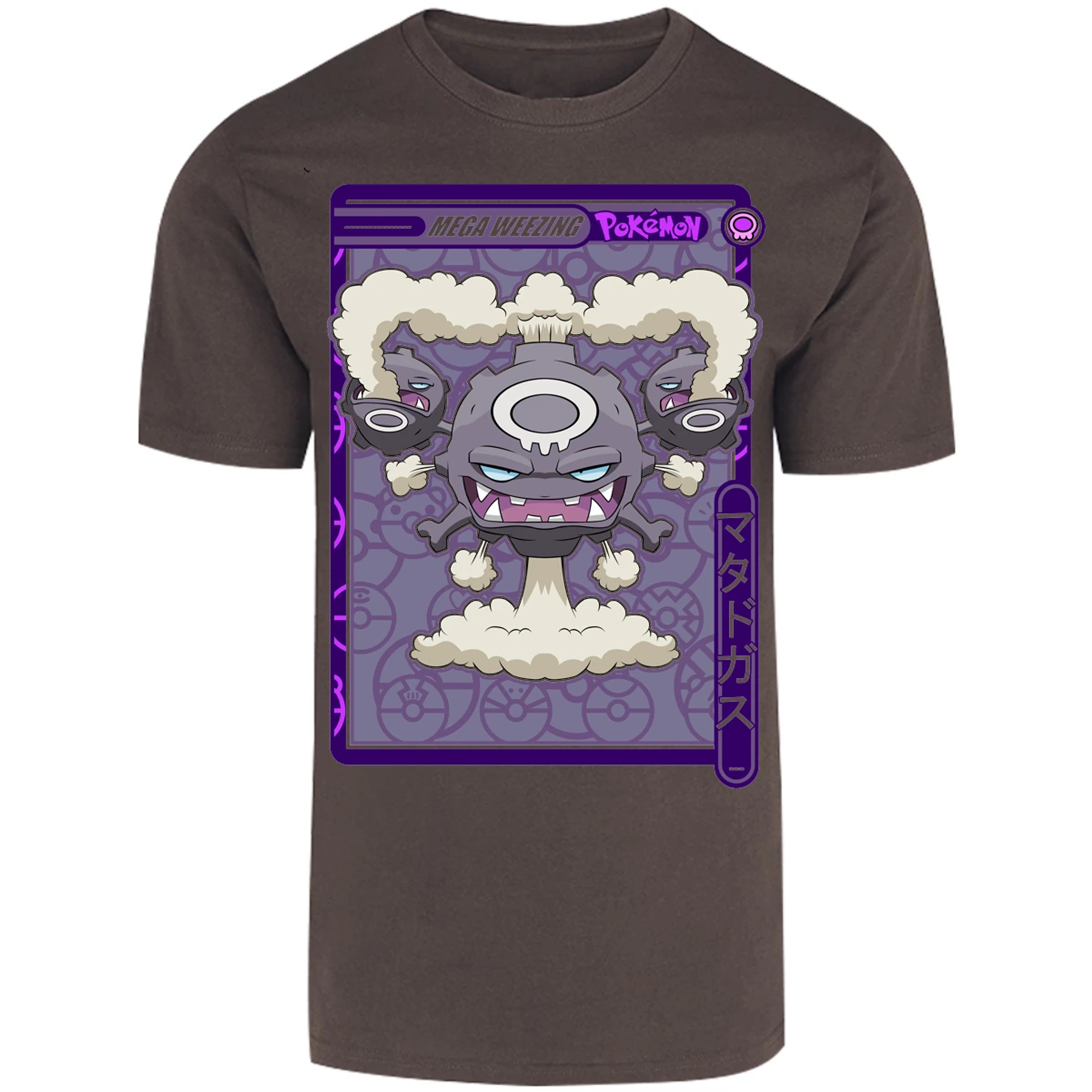 Playera Pokemon Mega Weezing Pokemon para Adulto 11
