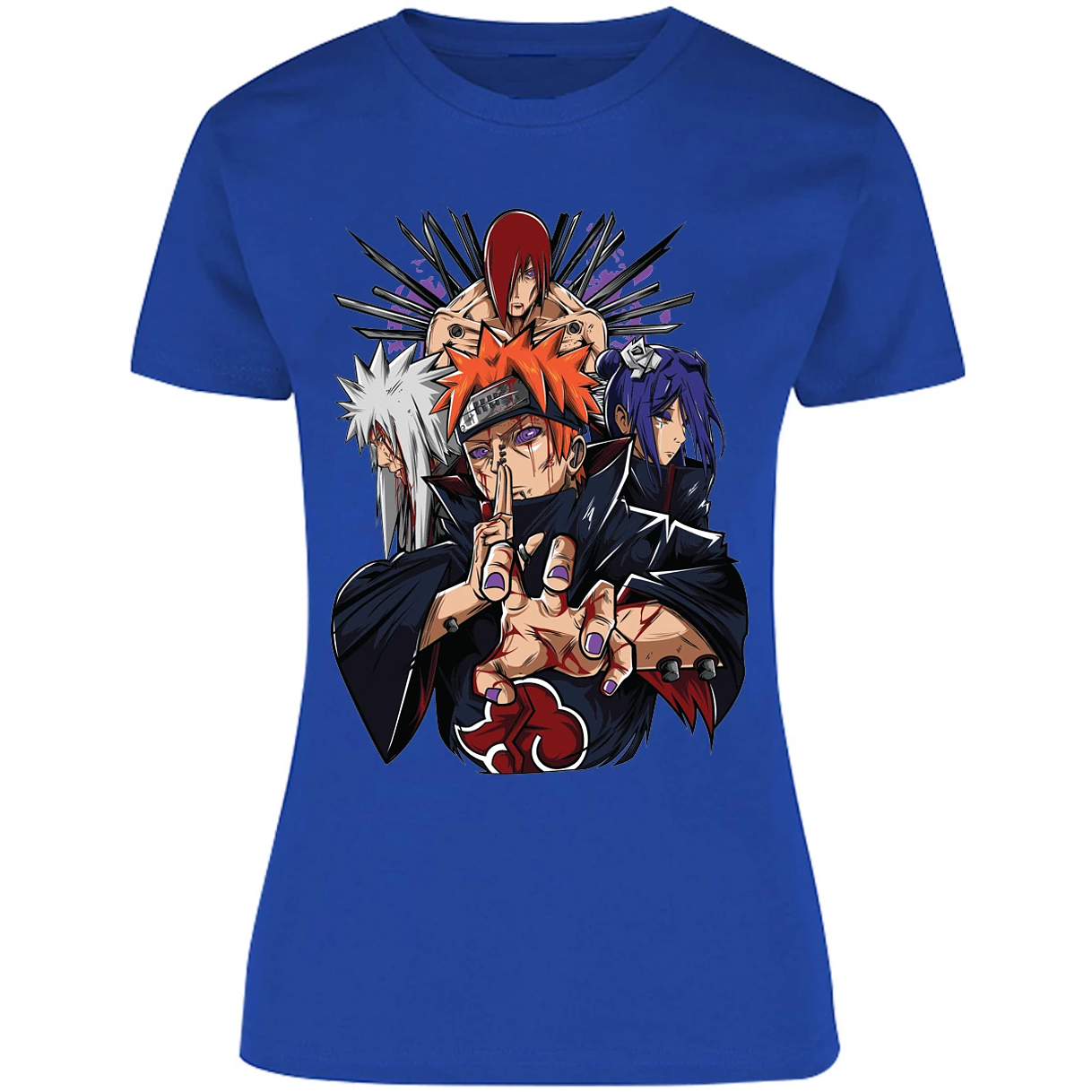 Blusa Naruto Pain Anime Blusa para Mujer 15