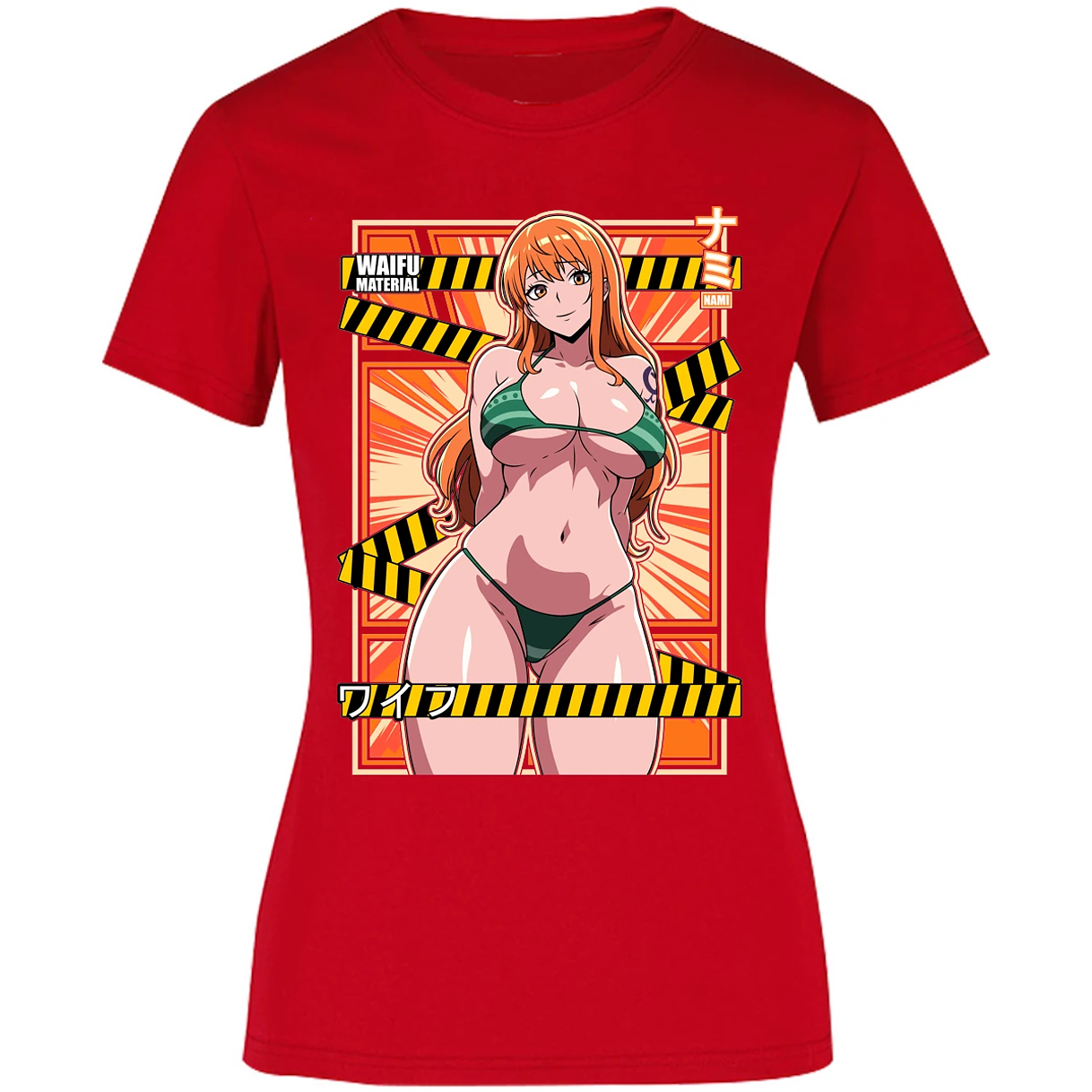 Blusa One Piece Waifu Nami Blusa para Mujer 18