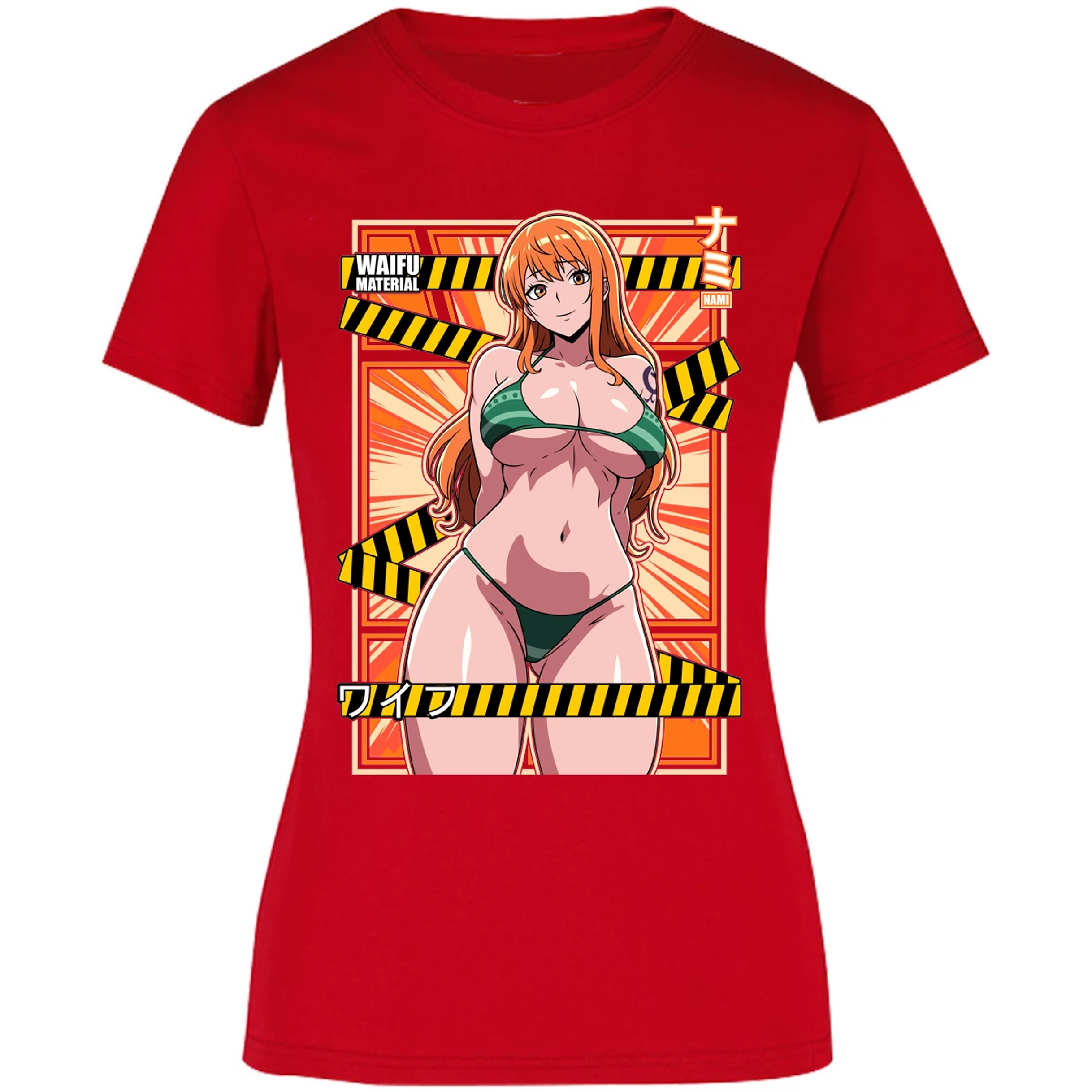 Blusa One Piece Waifu Nami Blusa para Mujer 18