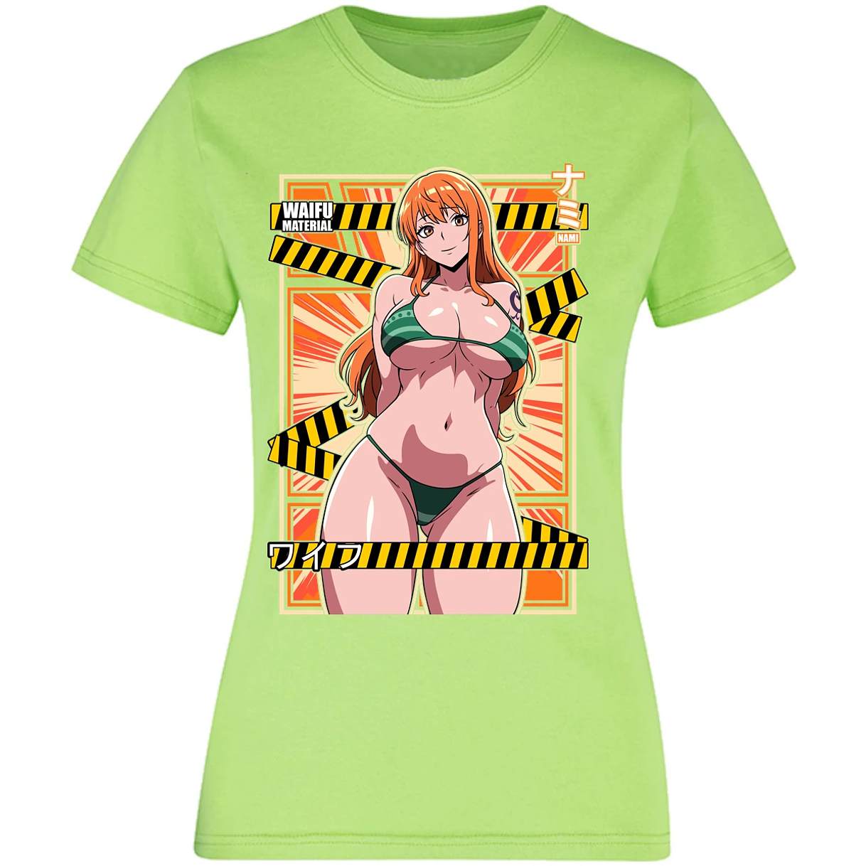 Blusa One Piece Waifu Nami Blusa para Mujer 30