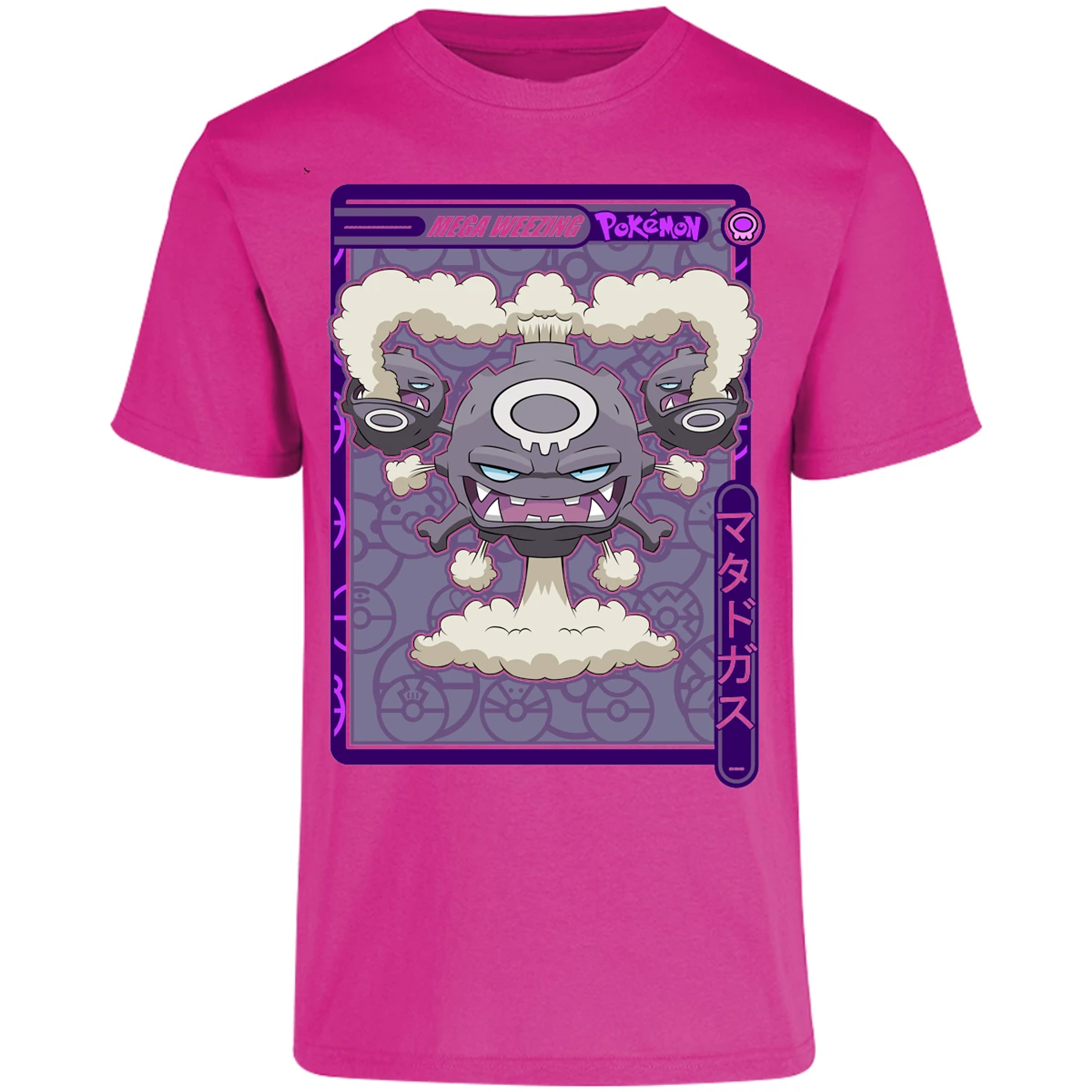 Playera Pokemon Mega Weezing Pokemon para Adulto 10