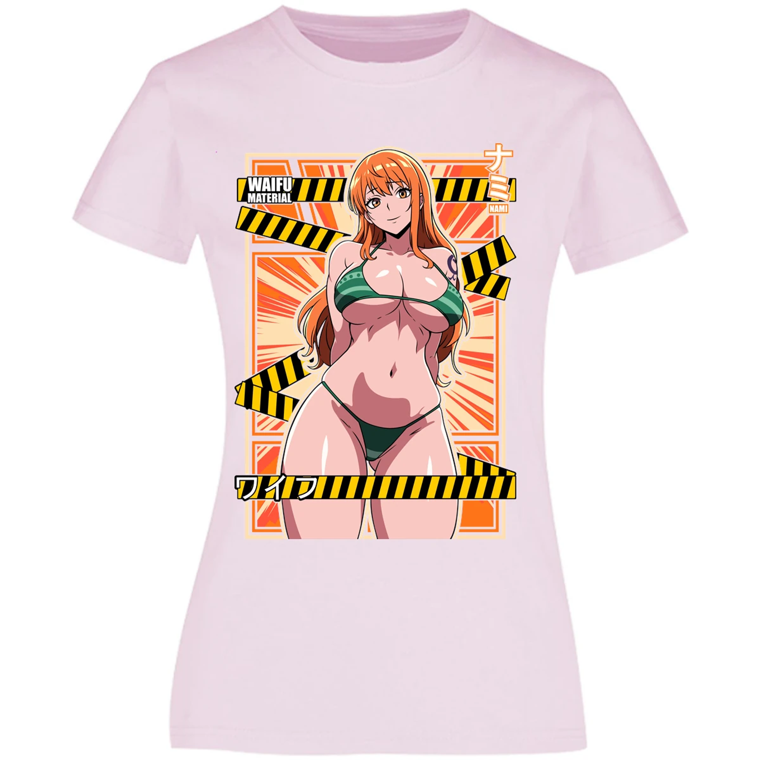 Blusa One Piece Waifu Nami Blusa para Mujer 4