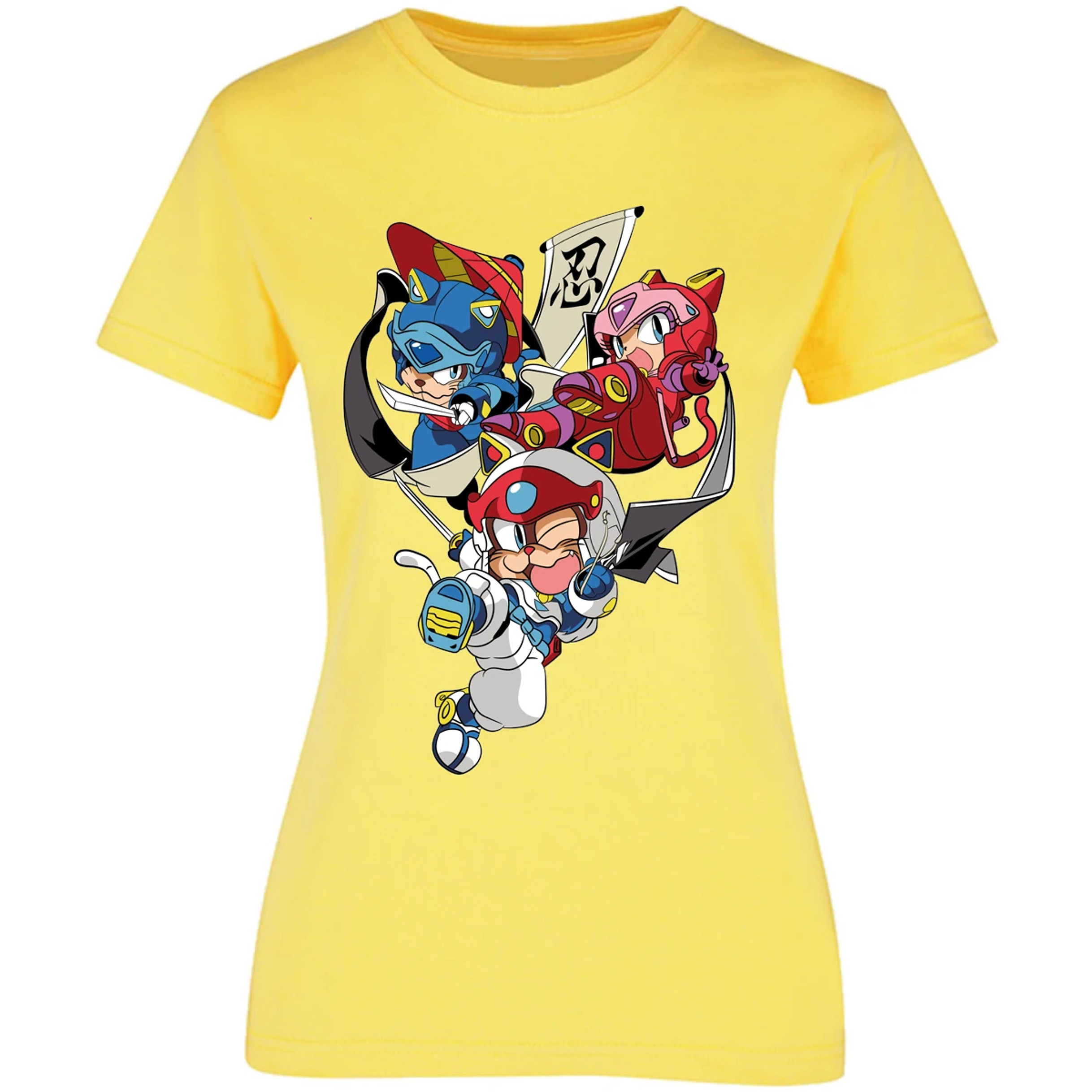 Blusa Samurai Pizza Cats Samurai Pizza Cats Blusa para Mujer 7