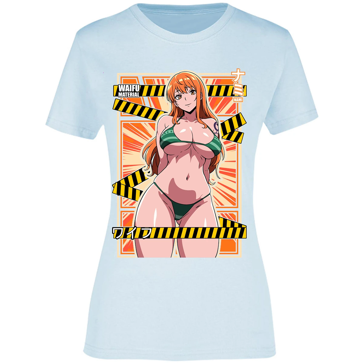 Blusa One Piece Waifu Nami Blusa para Mujer 6