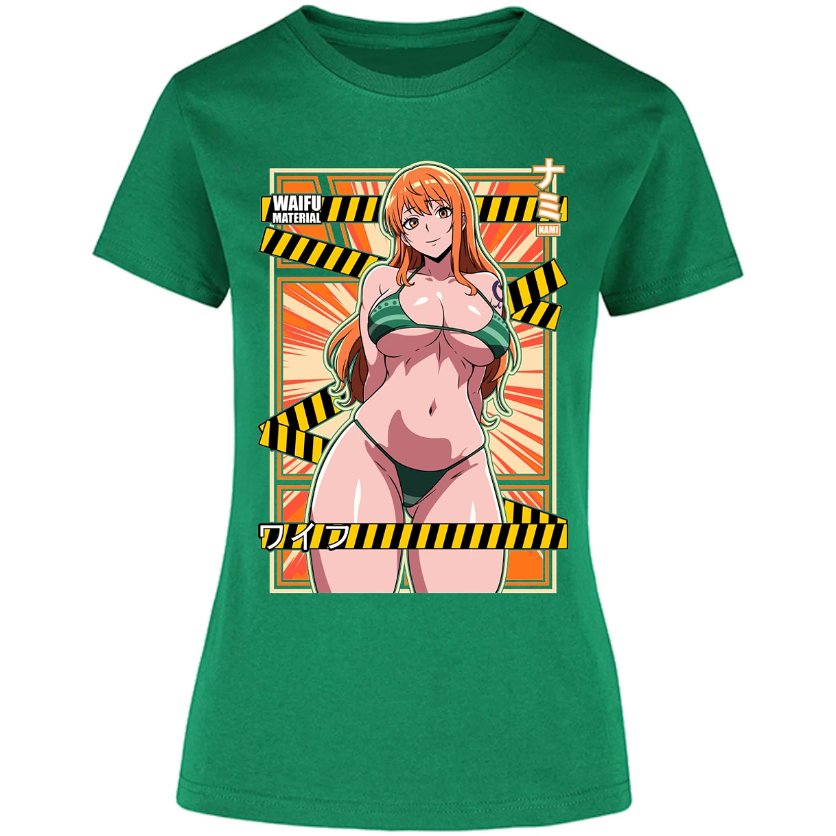 Blusa One Piece Waifu Nami Blusa para Mujer 8