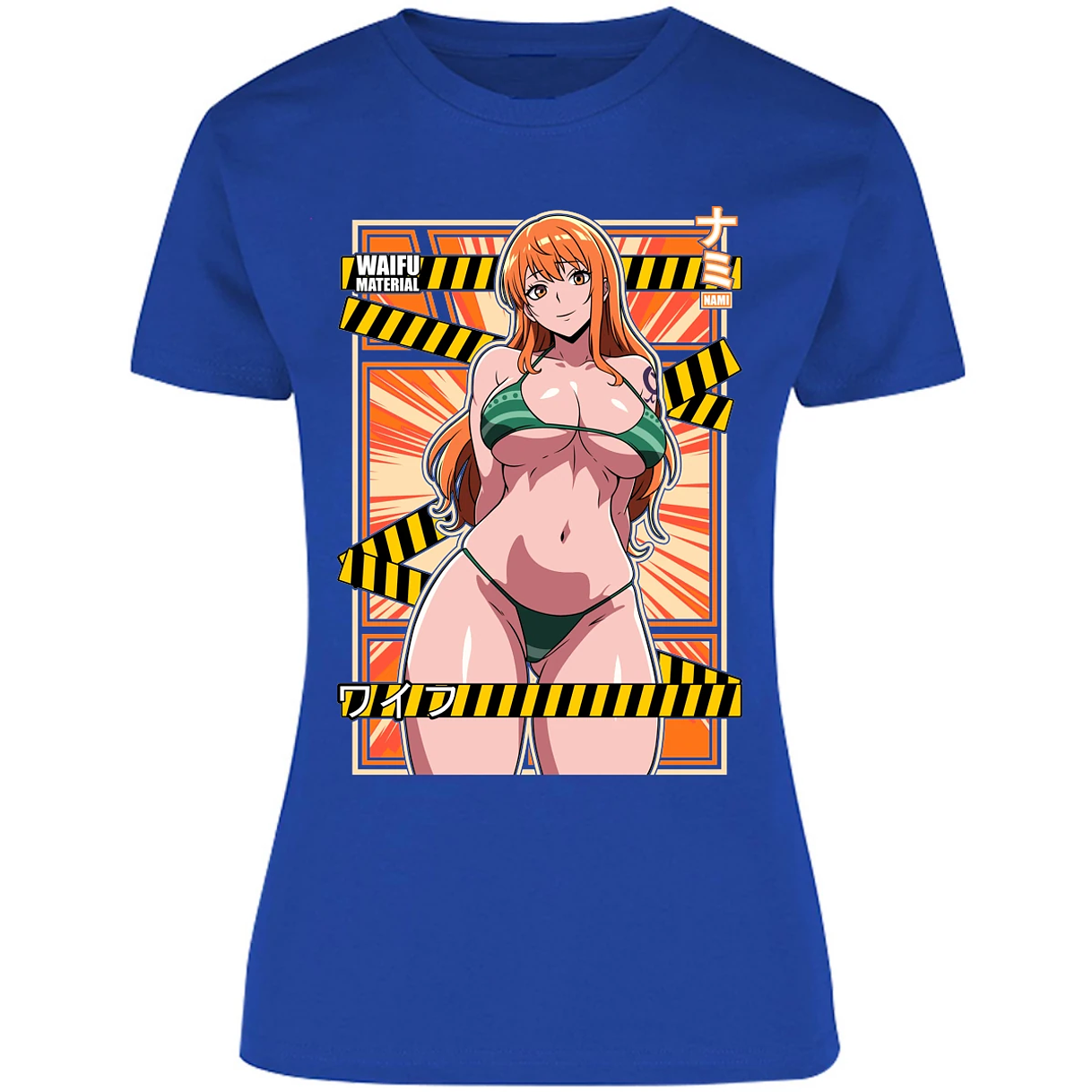Blusa One Piece Waifu Nami Blusa para Mujer 12