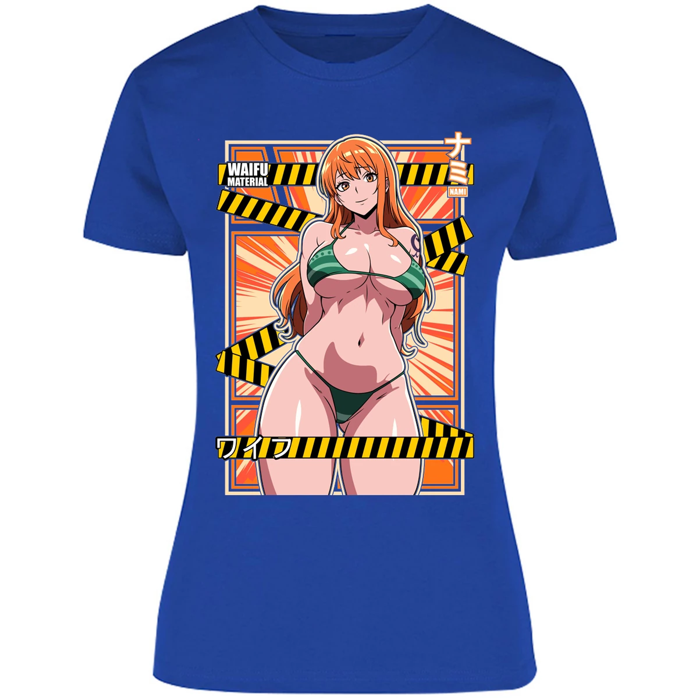 Blusa One Piece Waifu Nami Blusa para Mujer 12