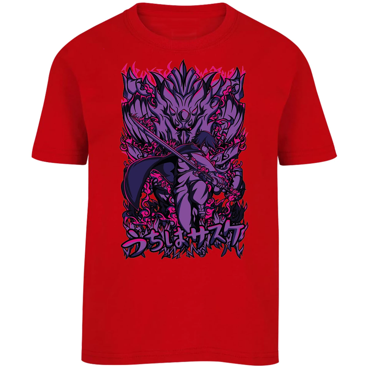 Playera Naruto Sasuke para Niño 7