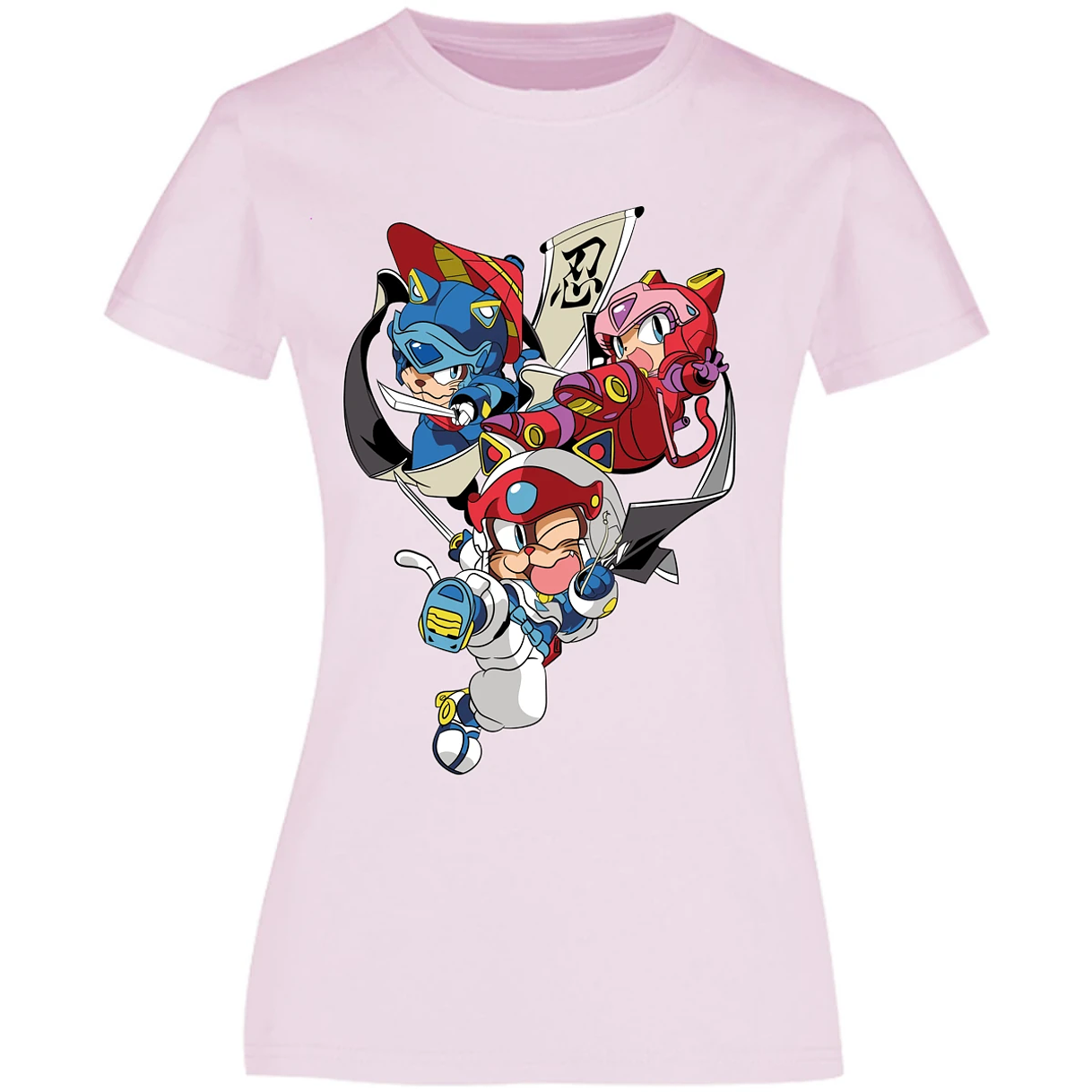 Blusa Samurai Pizza Cats Samurai Pizza Cats Blusa para Mujer 12