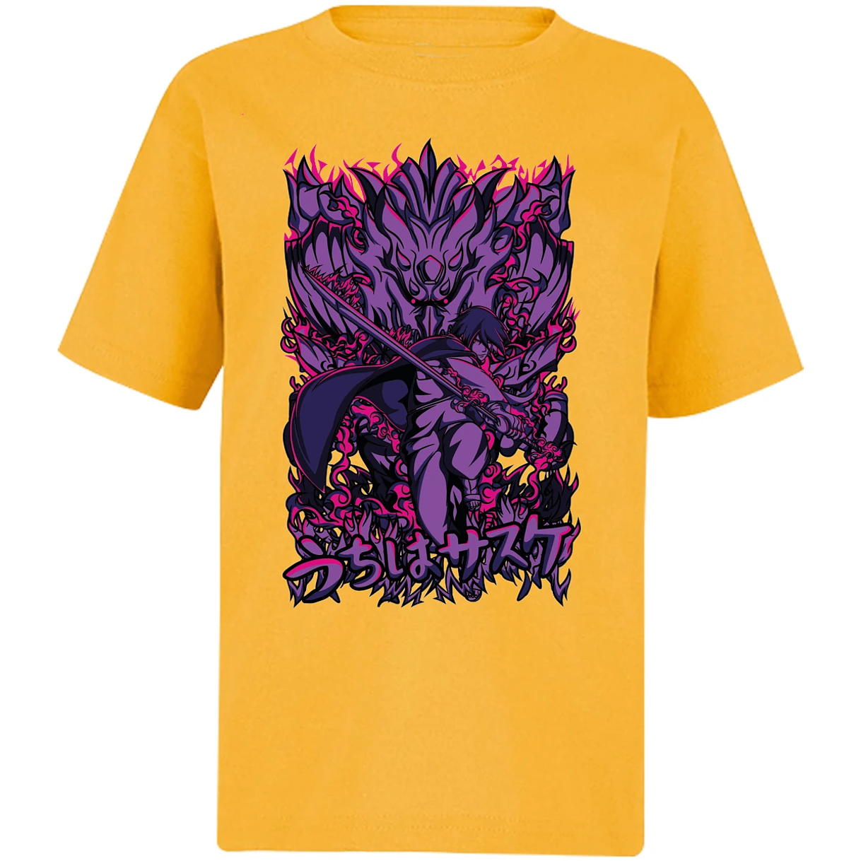 Playera Naruto Sasuke para Niño 8