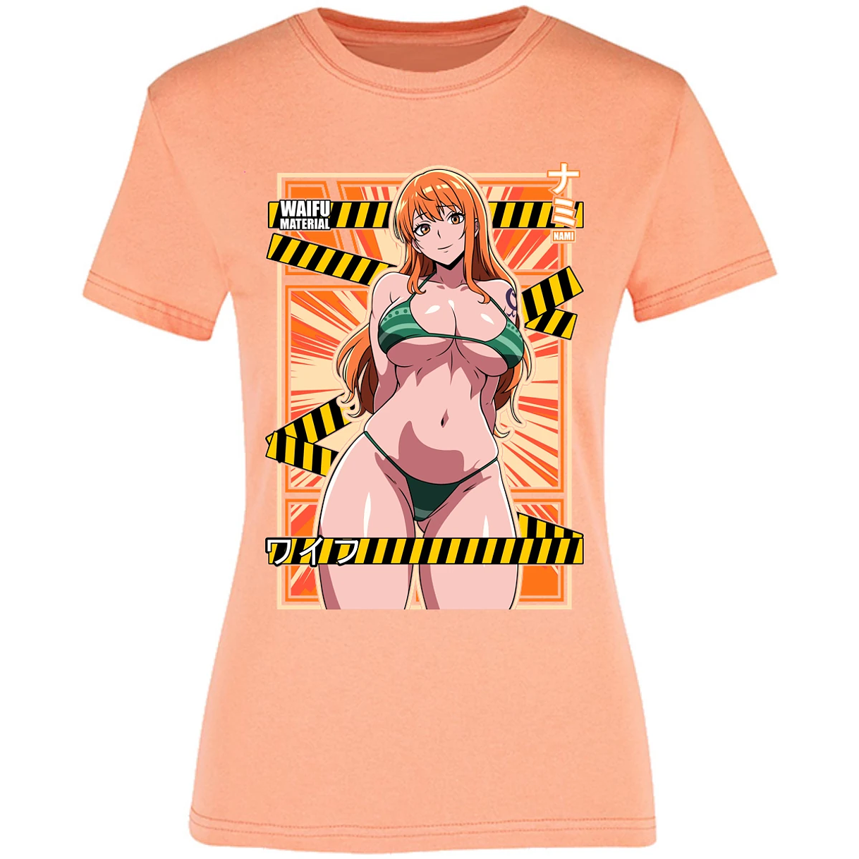 Blusa One Piece Waifu Nami Blusa para Mujer 24