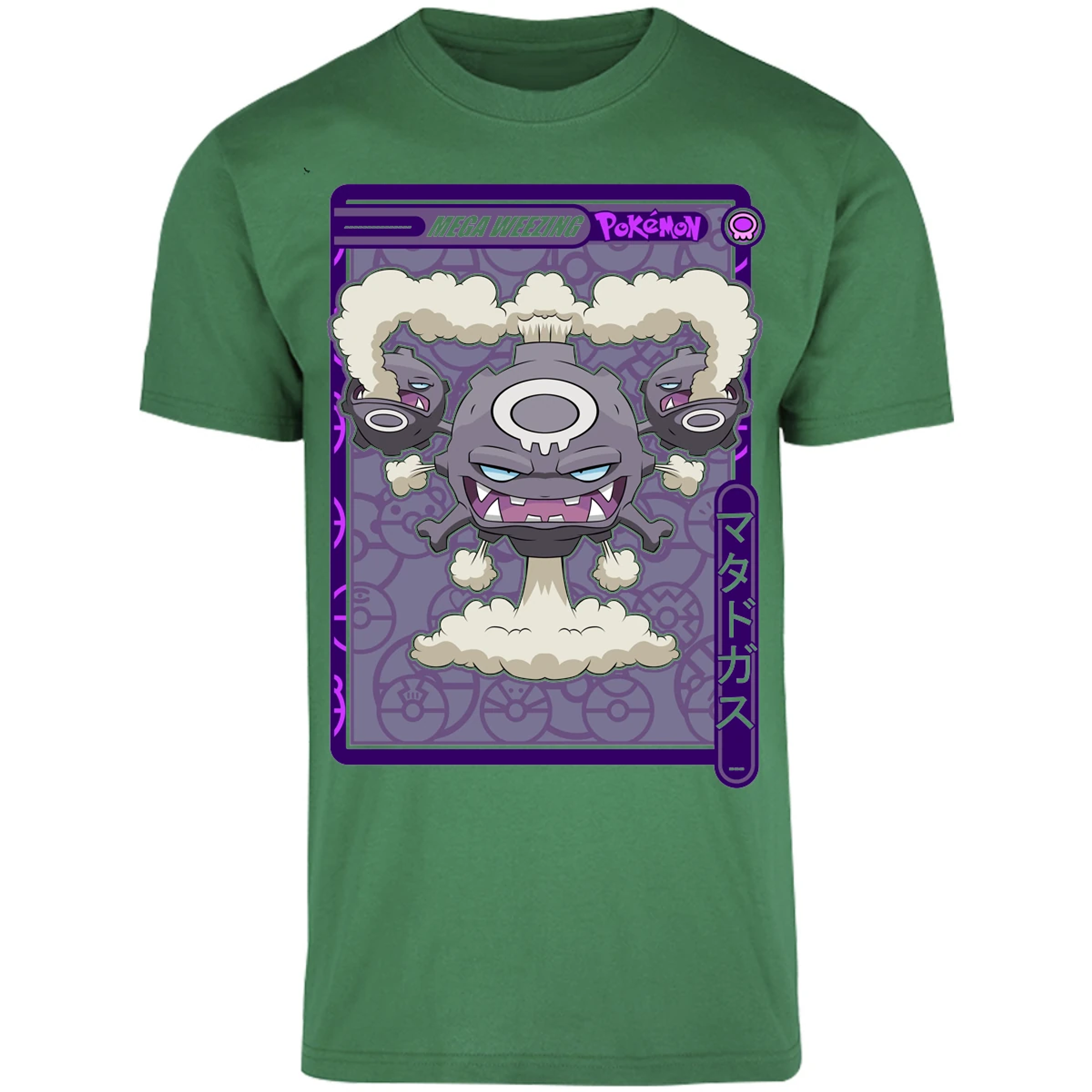 Playera Pokemon Mega Weezing Pokemon para Adulto 14