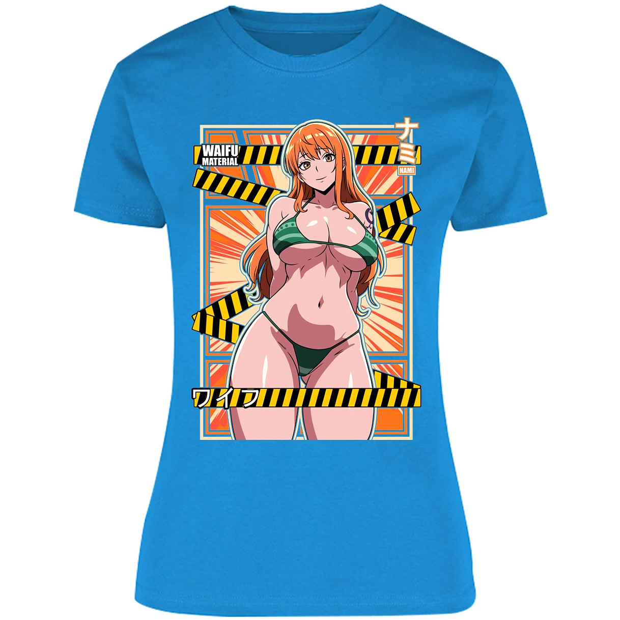 Blusa One Piece Waifu Nami Blusa para Mujer 26