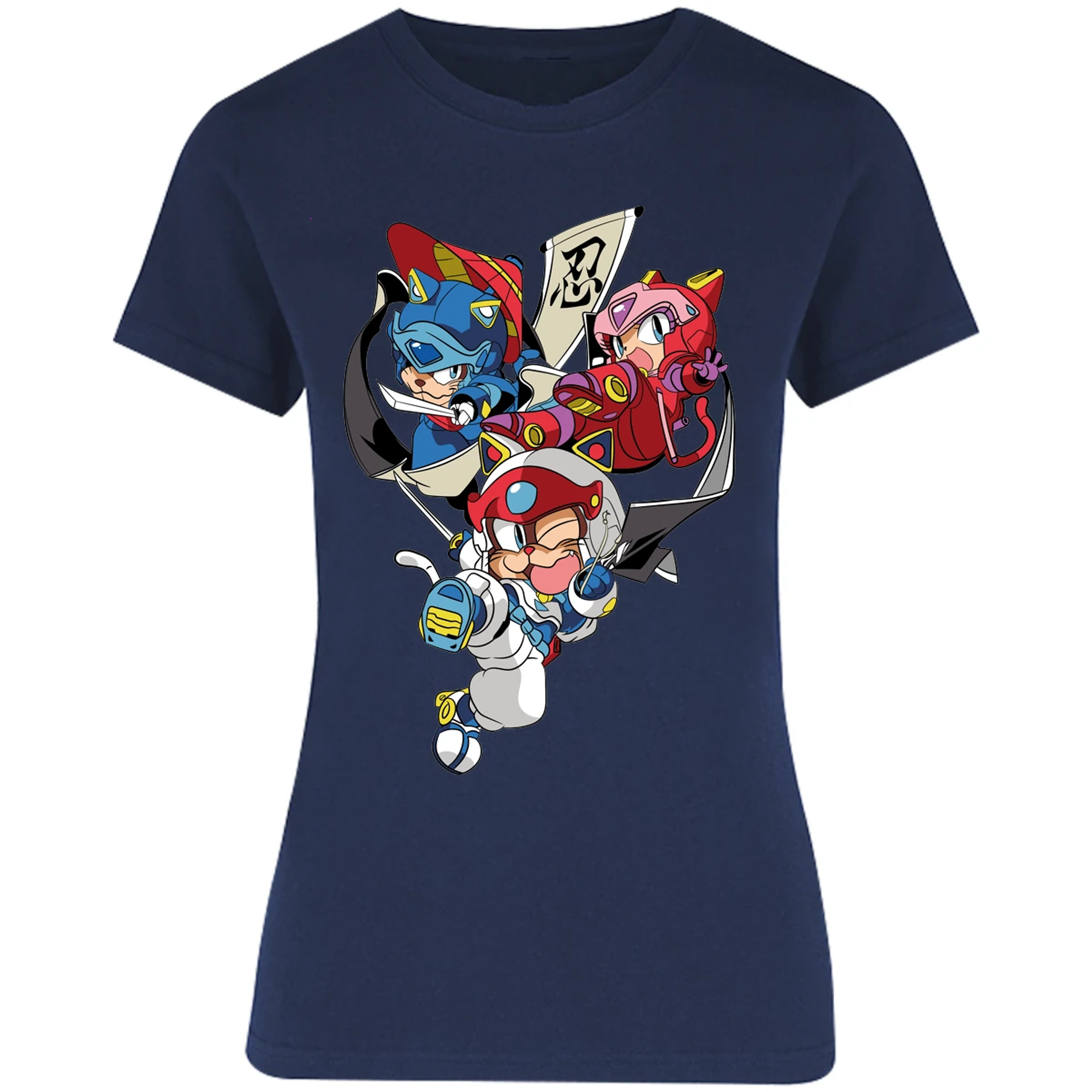 Blusa Samurai Pizza Cats Samurai Pizza Cats Blusa para Mujer 16