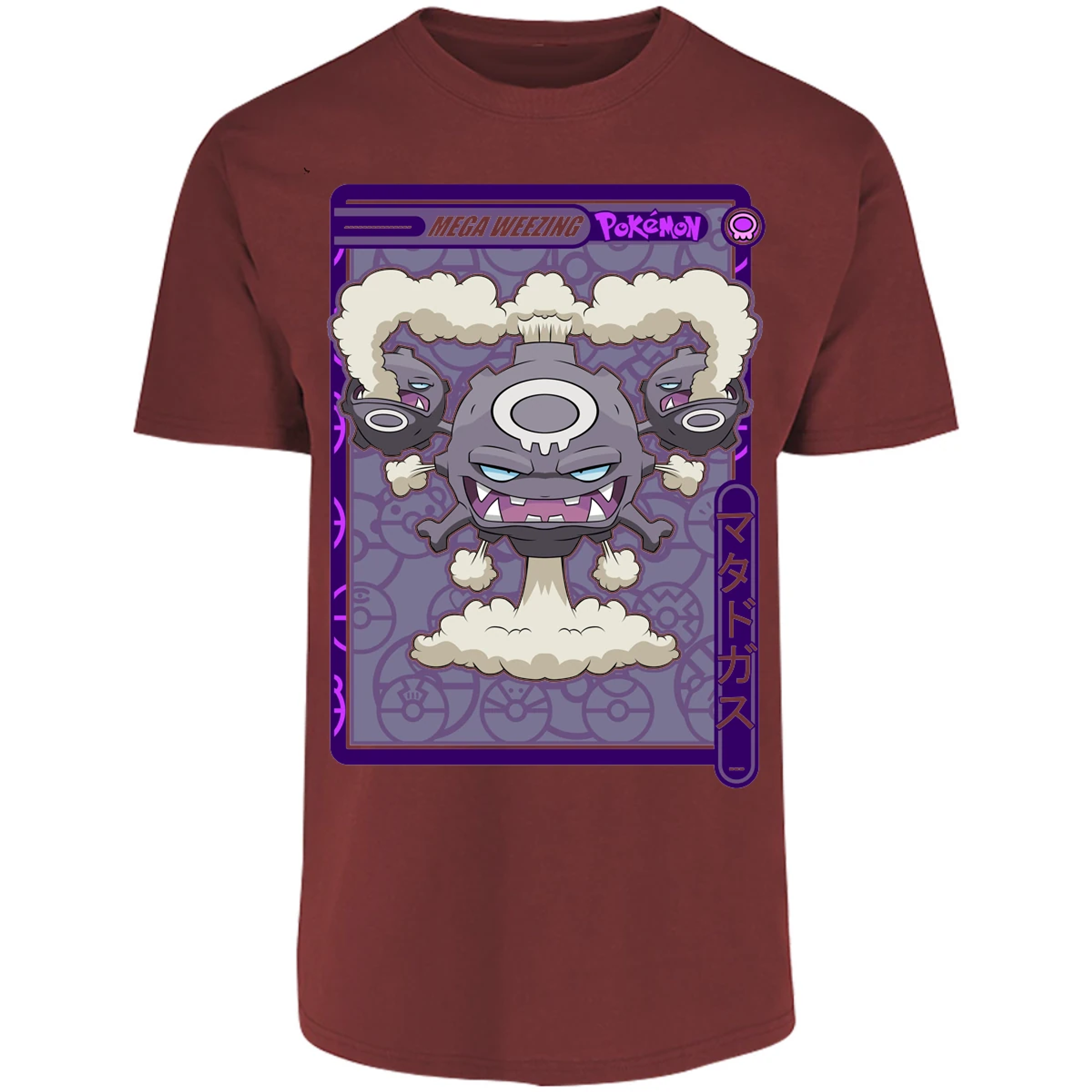 Playera Pokemon Mega Weezing Pokemon para Adulto 1
