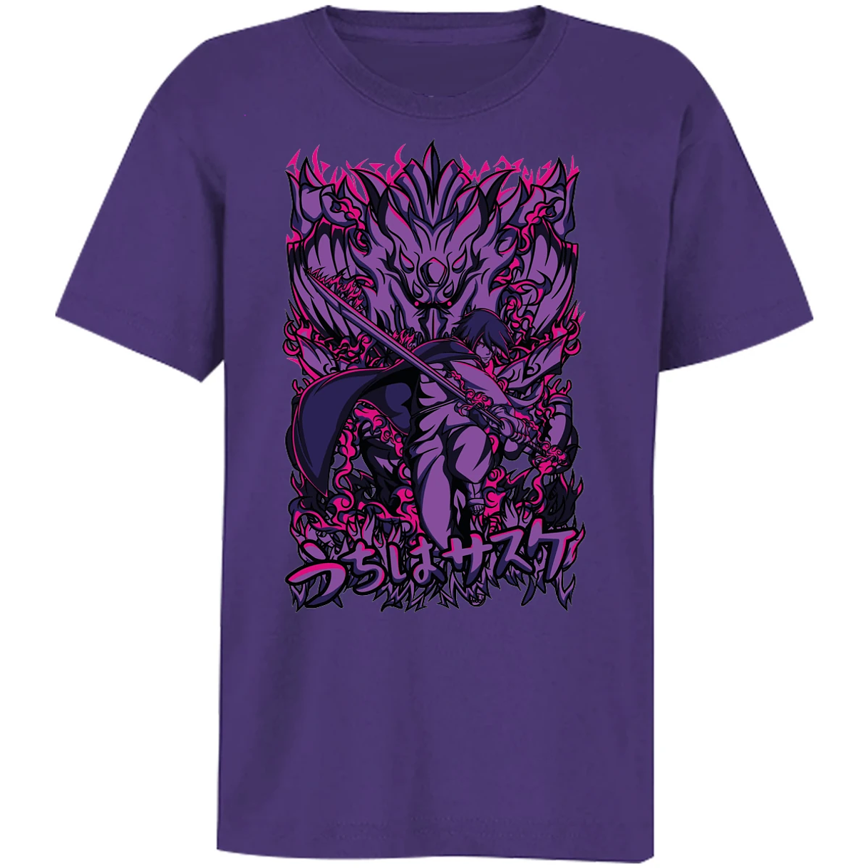 Playera Naruto Sasuke para Niño 11