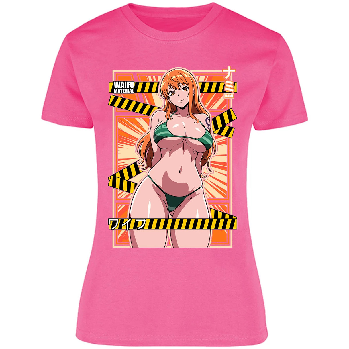 Blusa One Piece Waifu Nami Blusa para Mujer 33