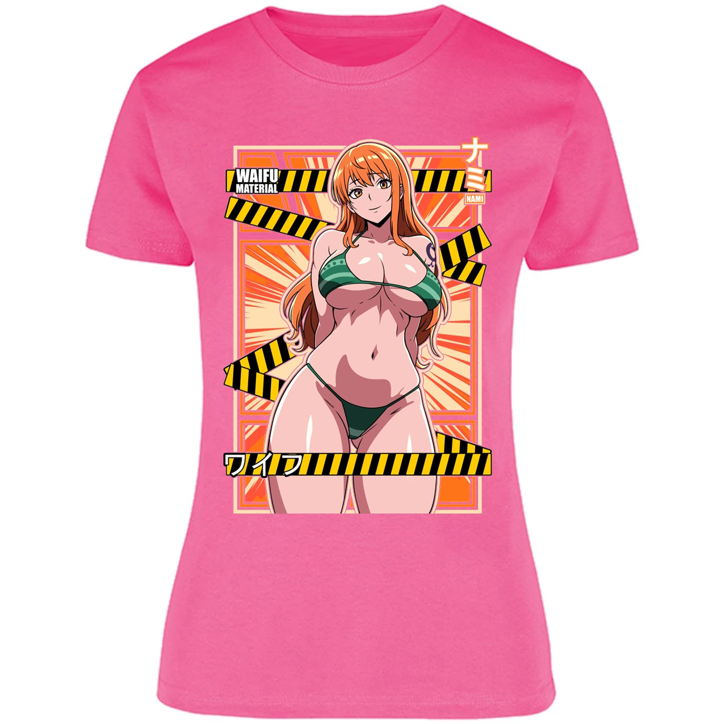 Blusa One Piece Waifu Nami Blusa para Mujer 33
