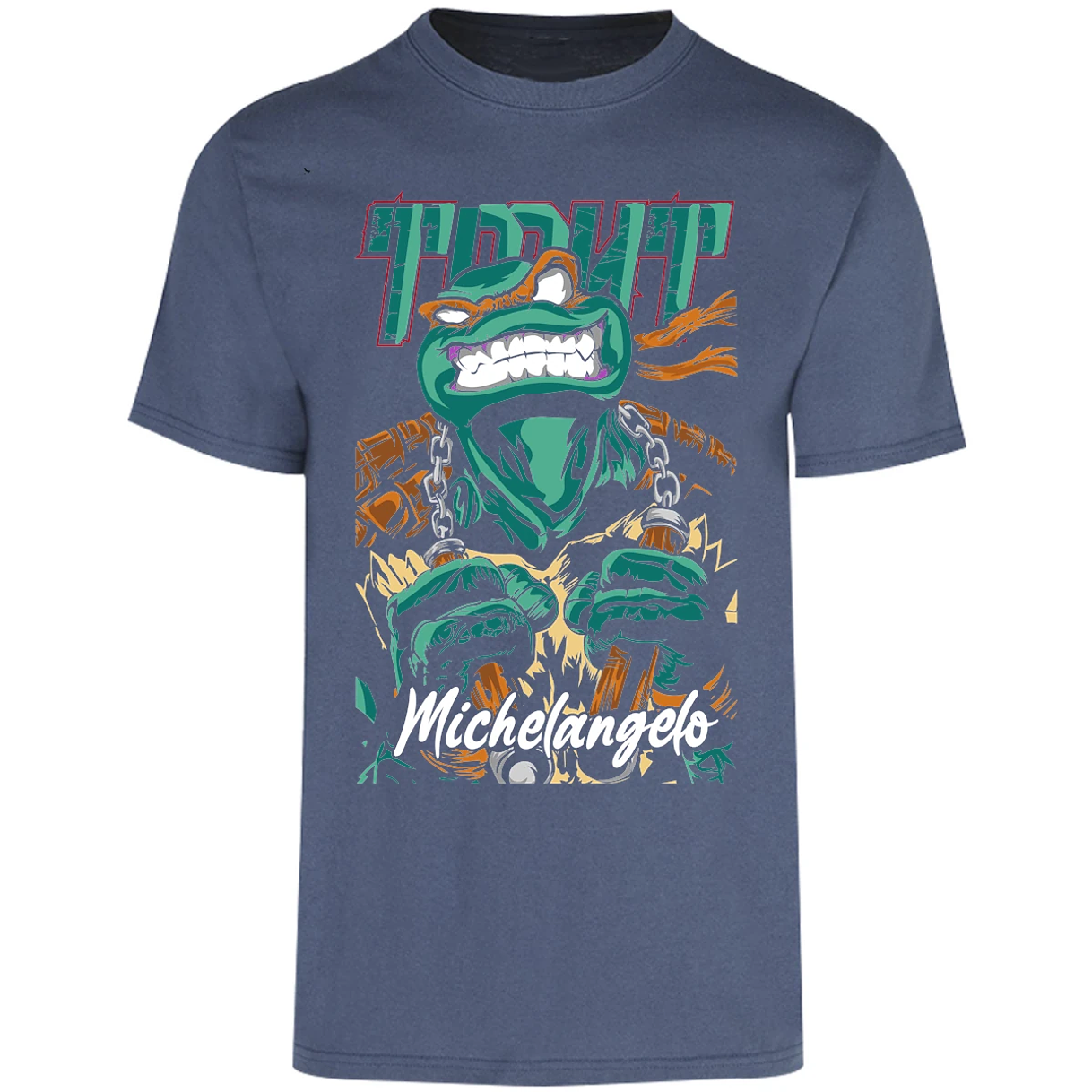 Playera Ninja Turtles Mickey Tmnt para Adulto 8