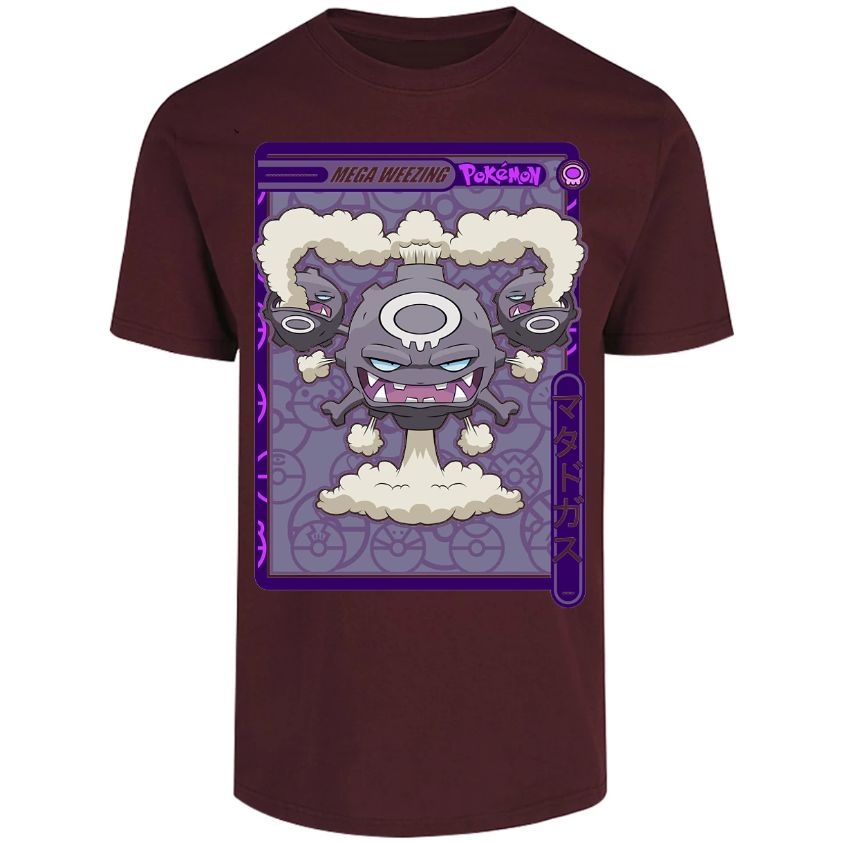 Playera Pokemon Mega Weezing Pokemon para Adulto 9