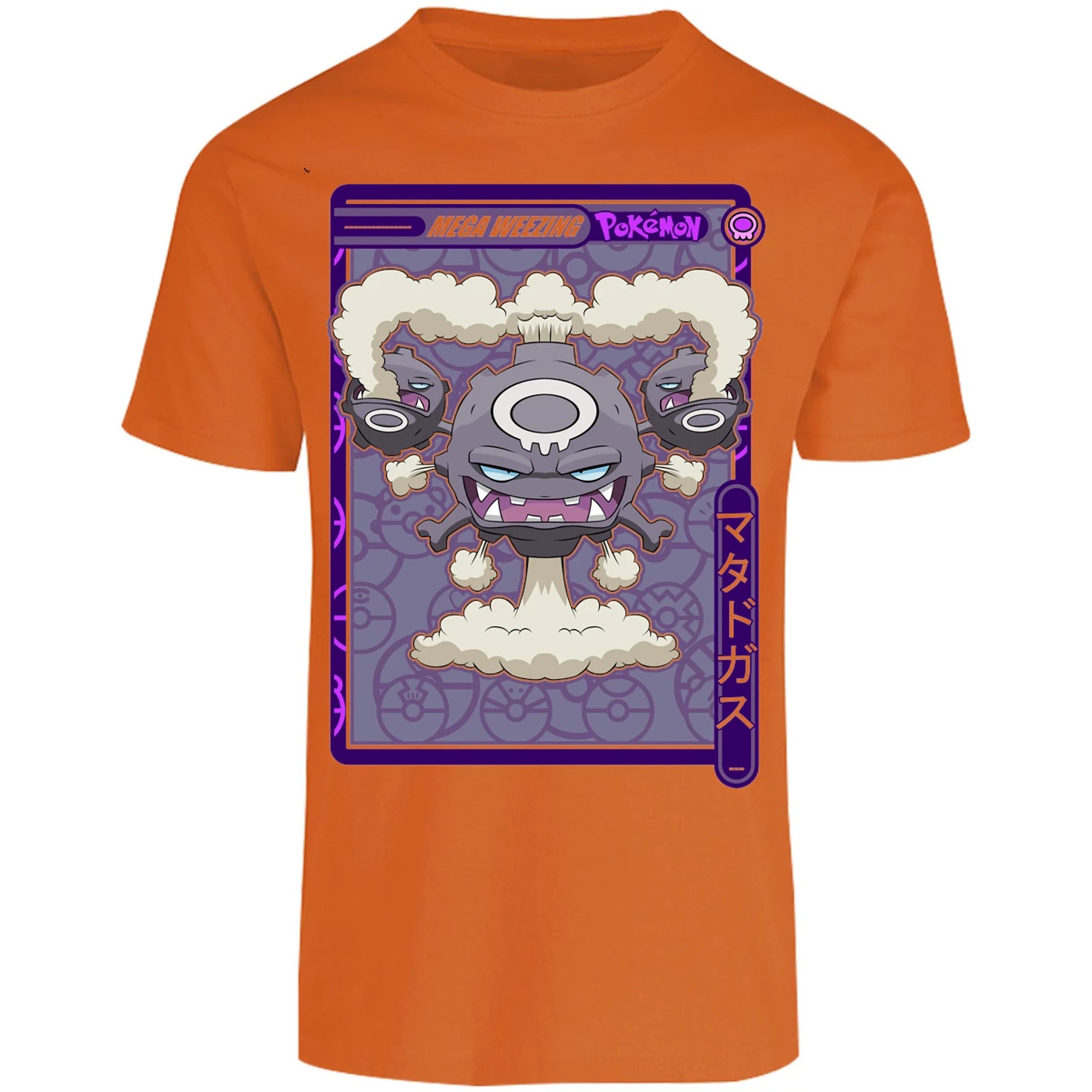 Playera Pokemon Mega Weezing Pokemon para Adulto 21