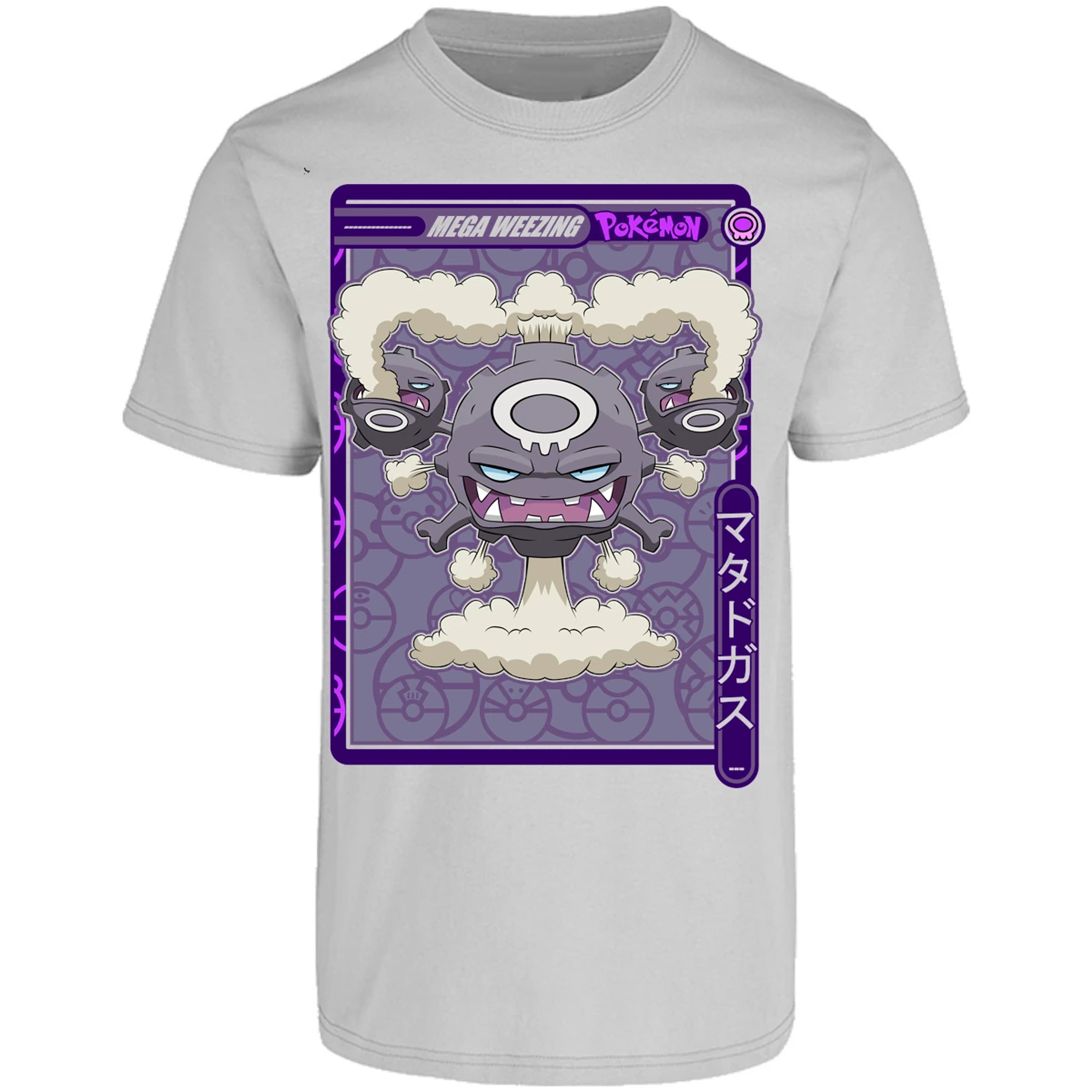 Playera Pokemon Mega Weezing Pokemon para Adulto 28