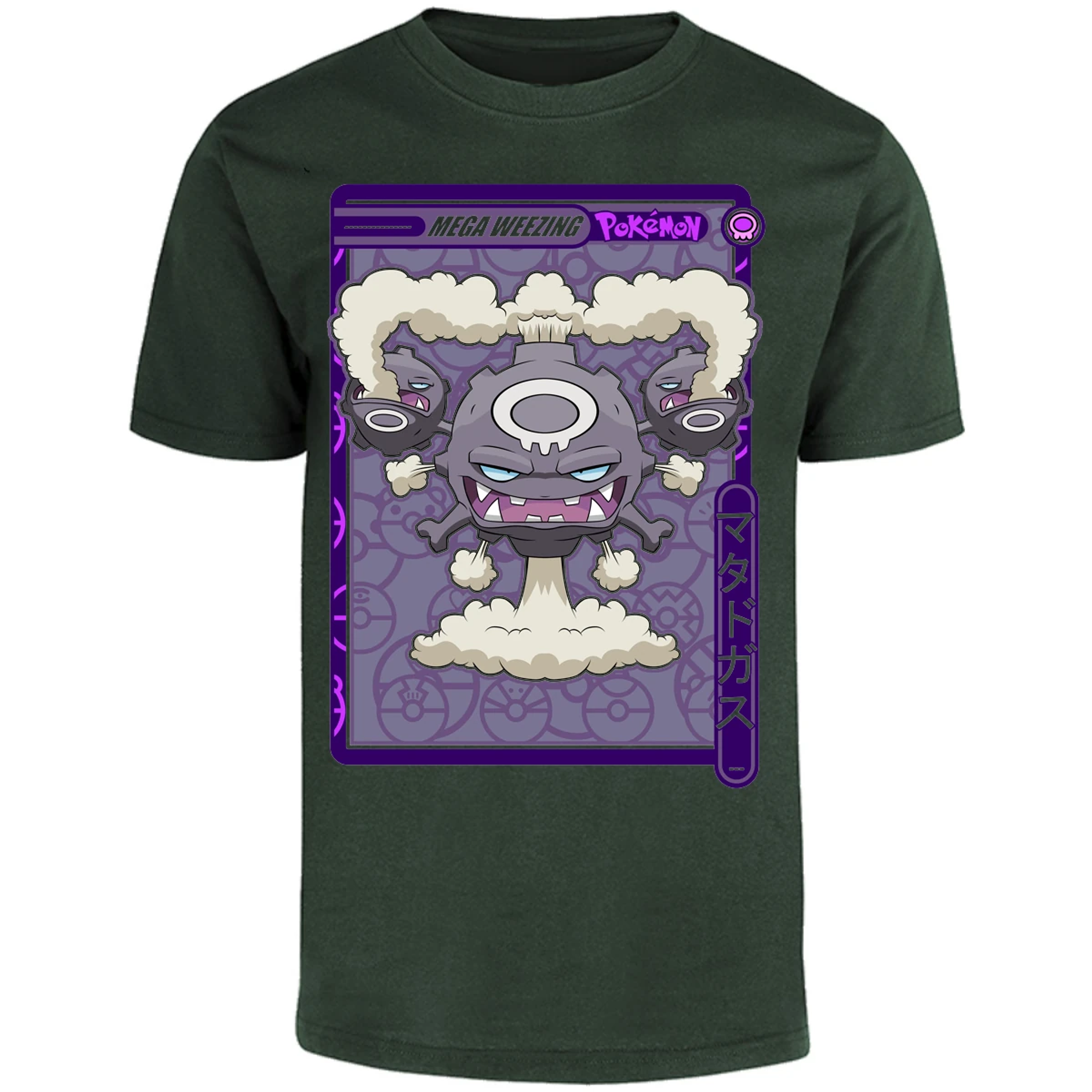 Playera Pokemon Mega Weezing Pokemon para Adulto 30