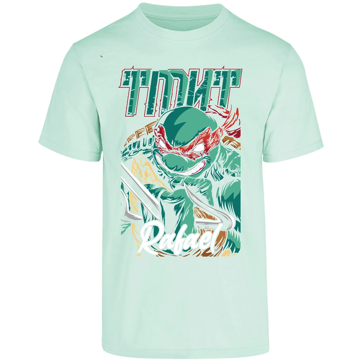 Playera Ninja Turtles Rafael Tmnt para Adulto 14