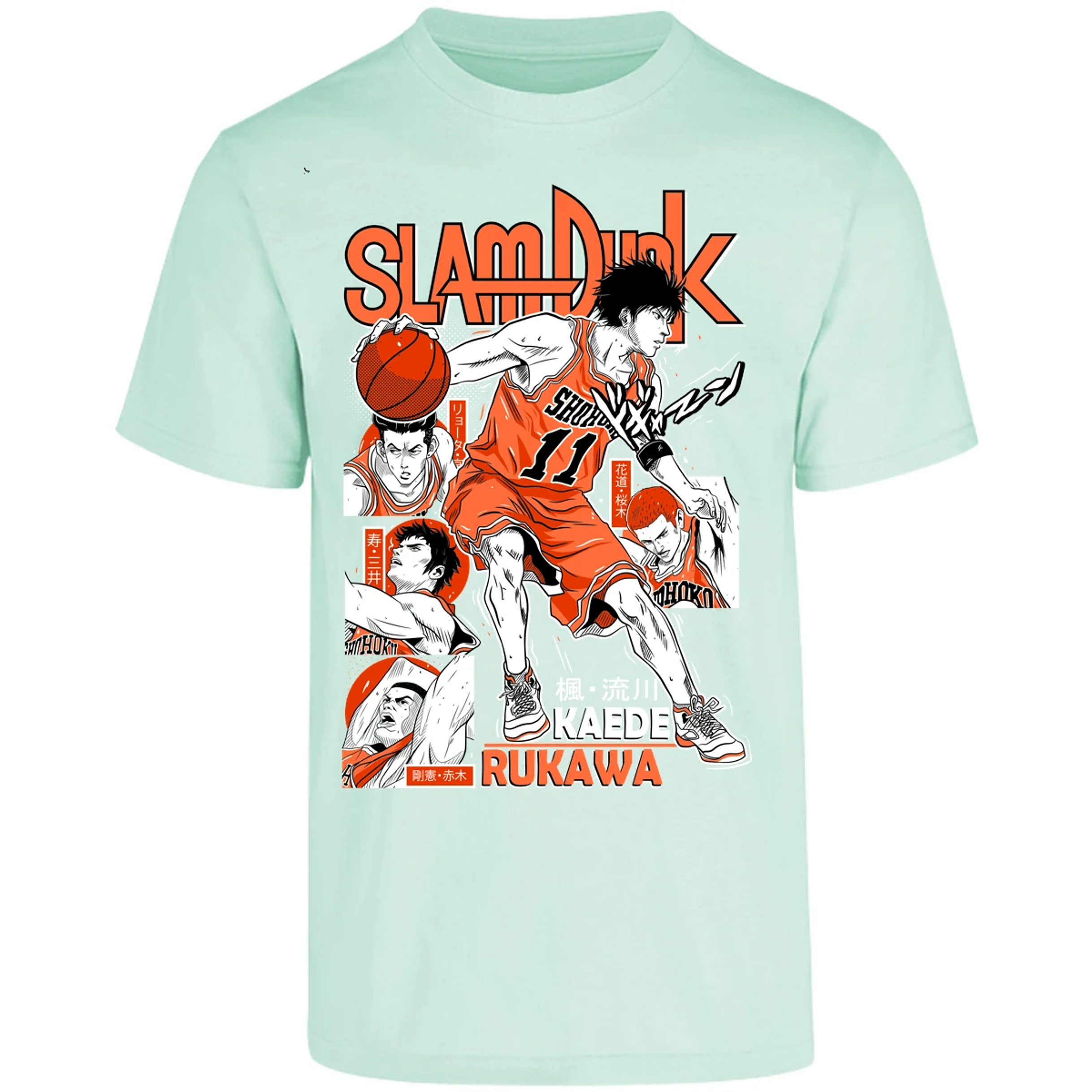 Playera Slam Dunk Rukawa Slam Dunk para Adulto 3
