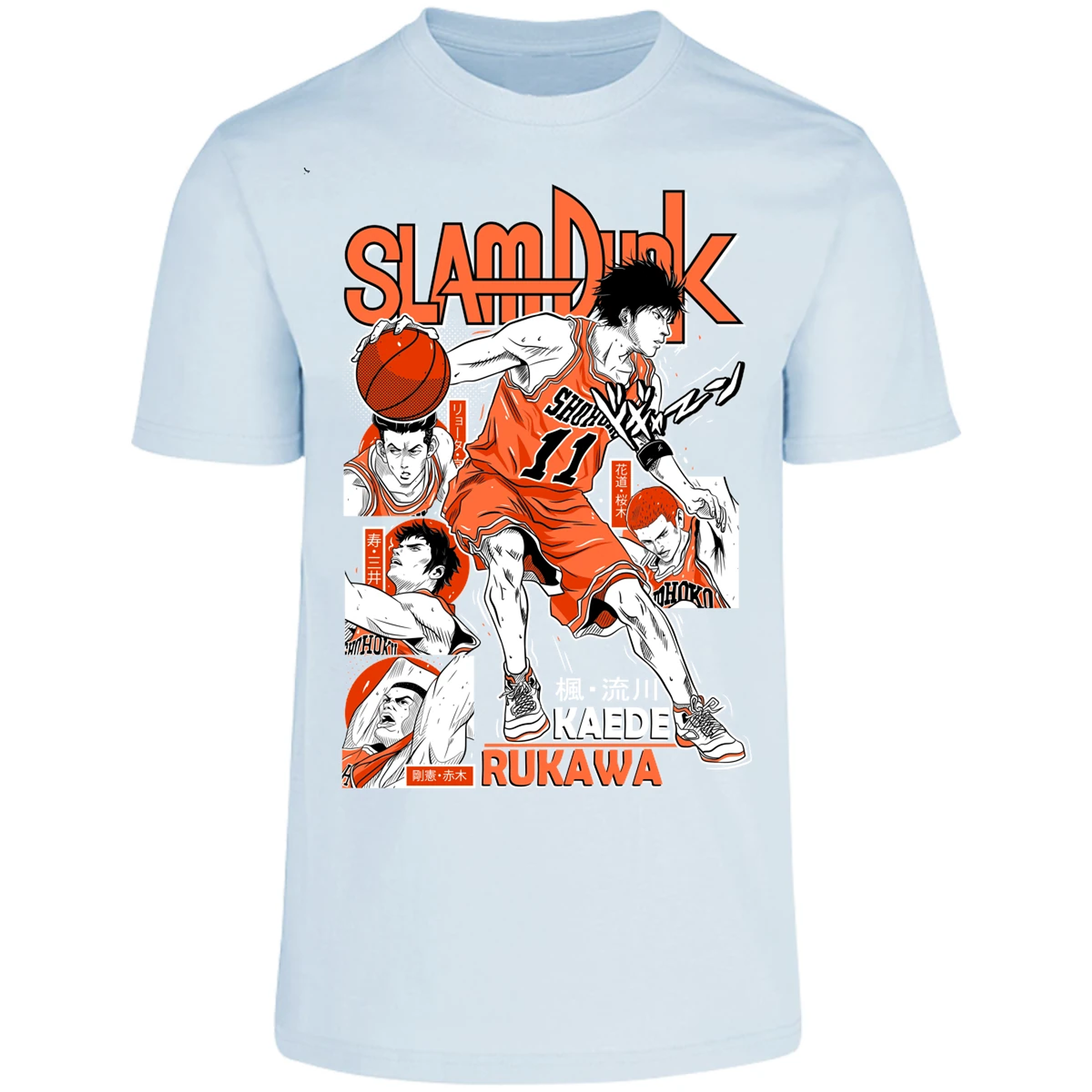 Playera Slam Dunk Rukawa Slam Dunk para Adulto 25