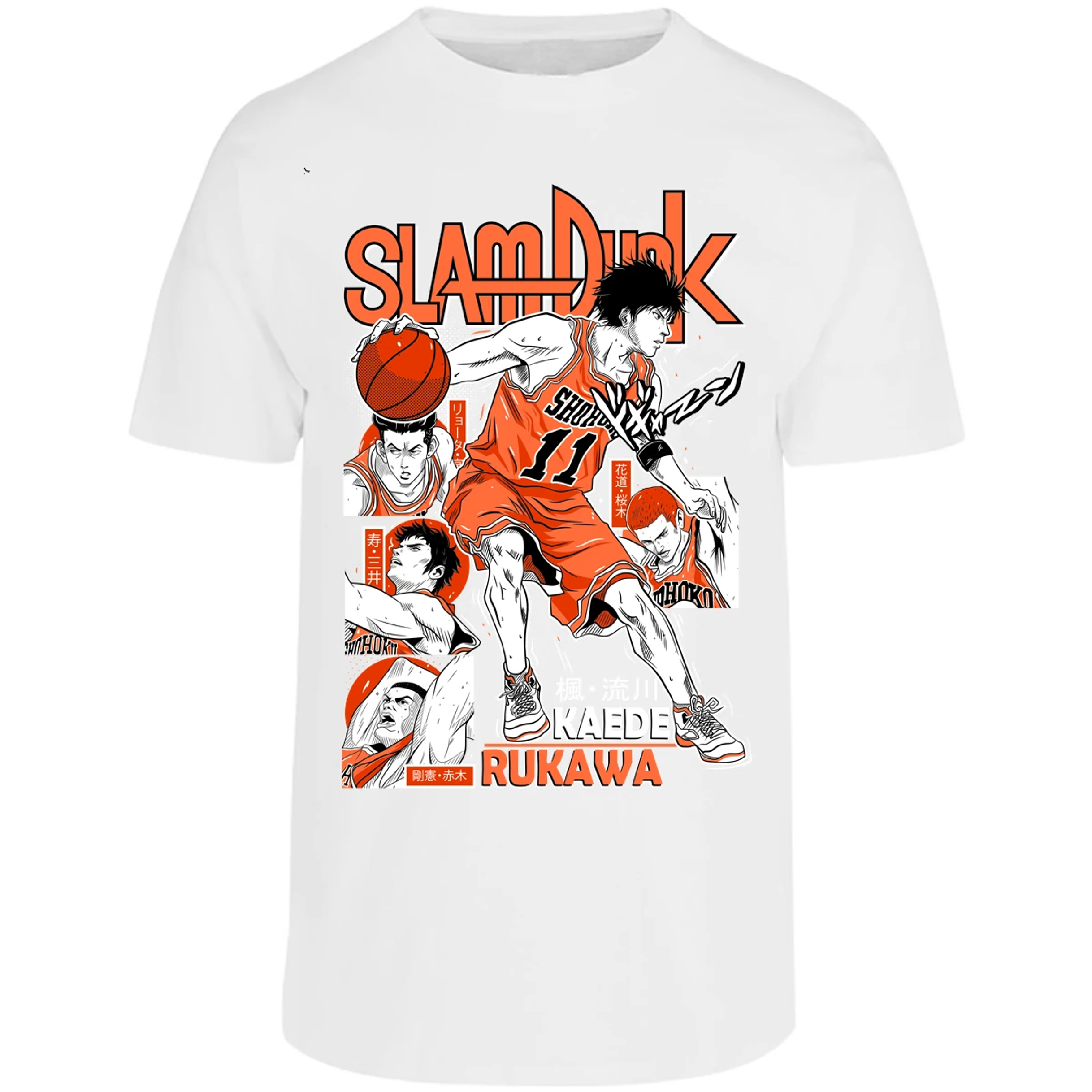 Playera Slam Dunk Rukawa Slam Dunk para Adulto 6