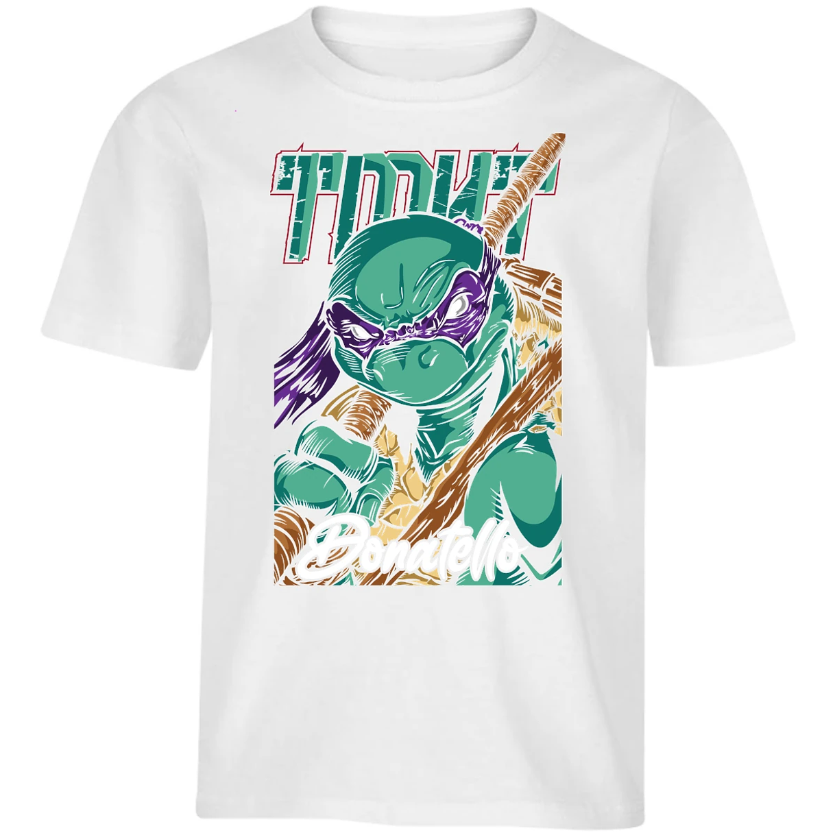 Playera Ninja Turtles Donatello Tmnt para Niño 4