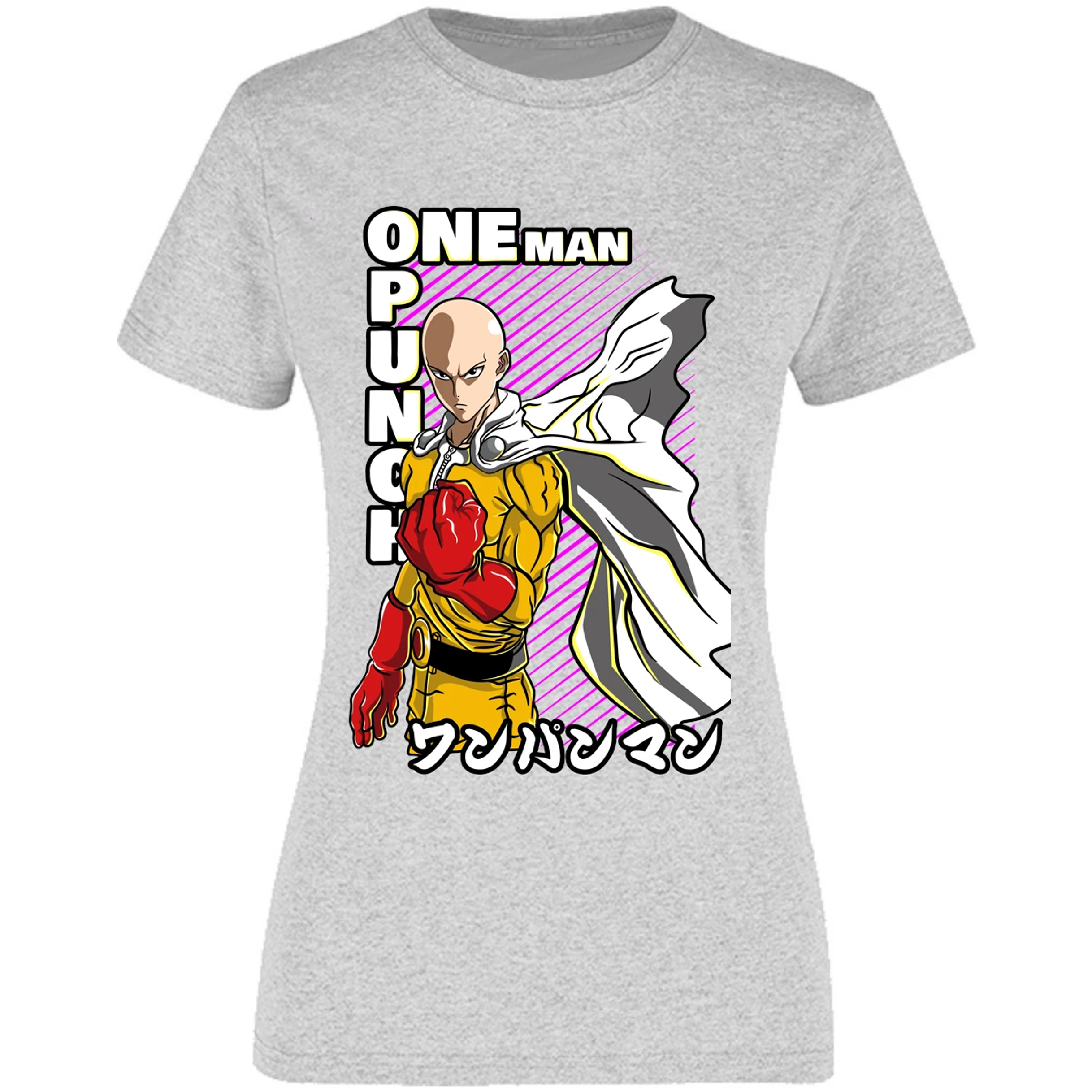 Blusa One Punch Man Saitama Blusa para Mujer 9