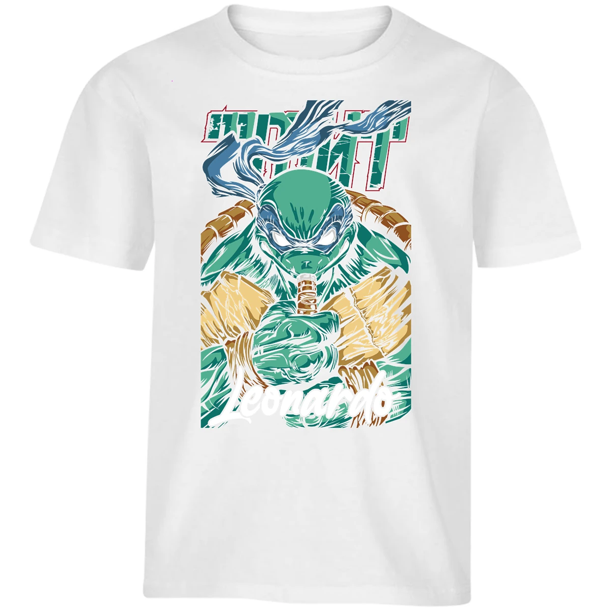 Playera Ninja Turtles Leonardo Tmnt para Niño 2