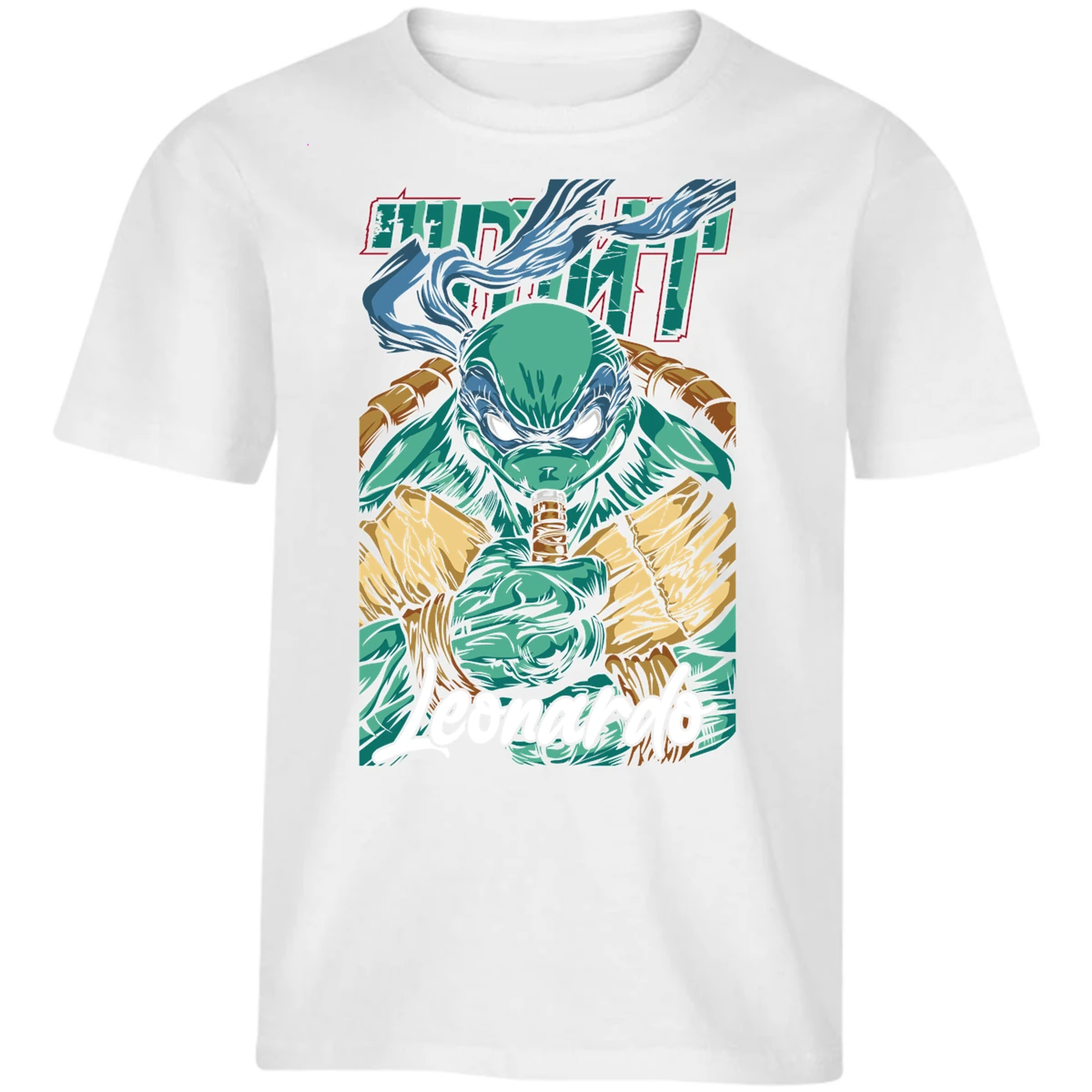 Playera Ninja Turtles Leonardo Tmnt para Niño 2