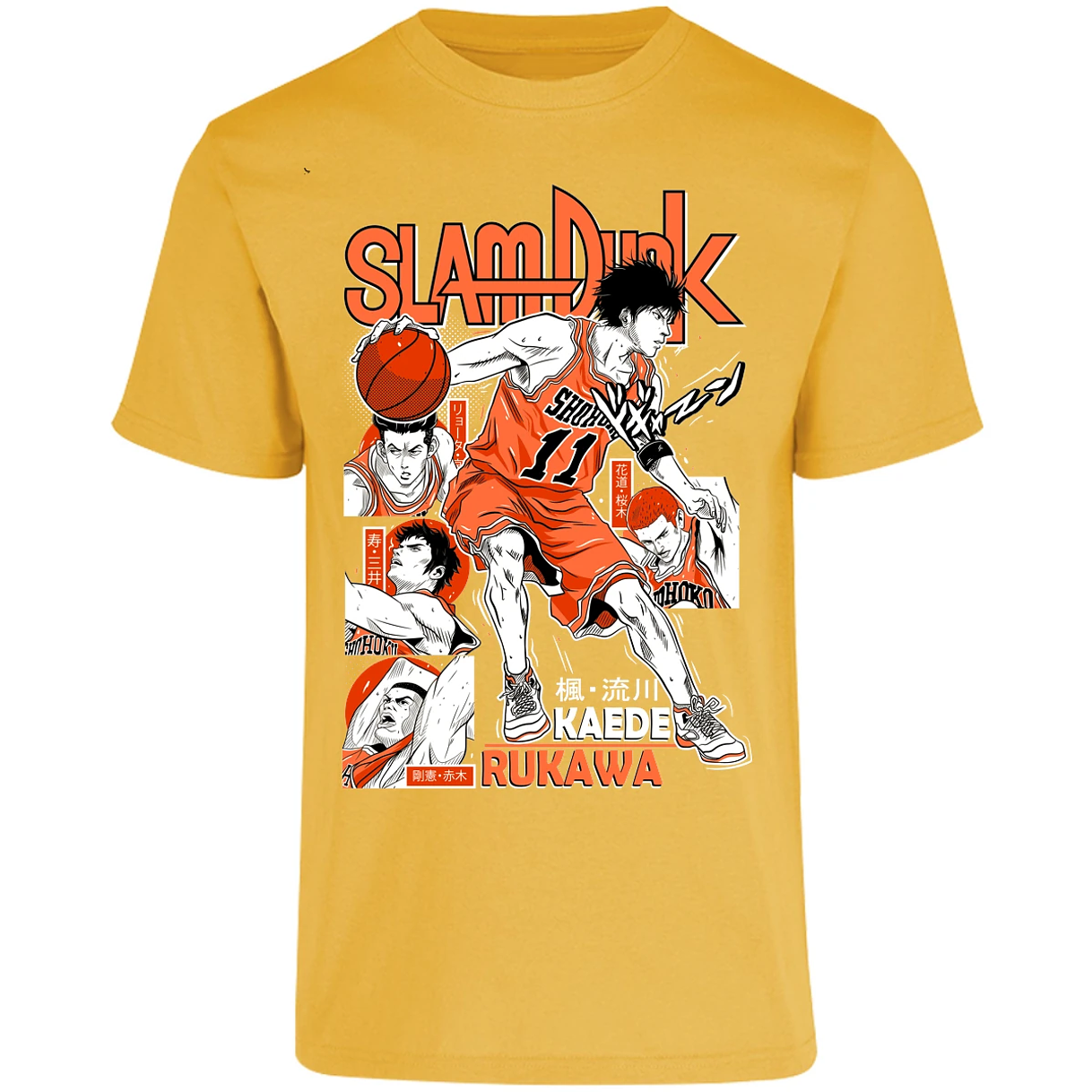 Playera Slam Dunk Rukawa Slam Dunk para Adulto 4
