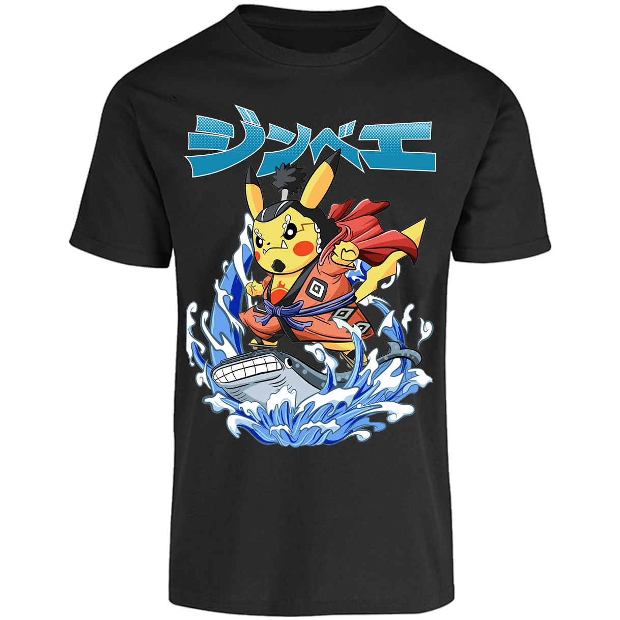 Playera Pokemon Pikachu One Piece para Adulto 30
