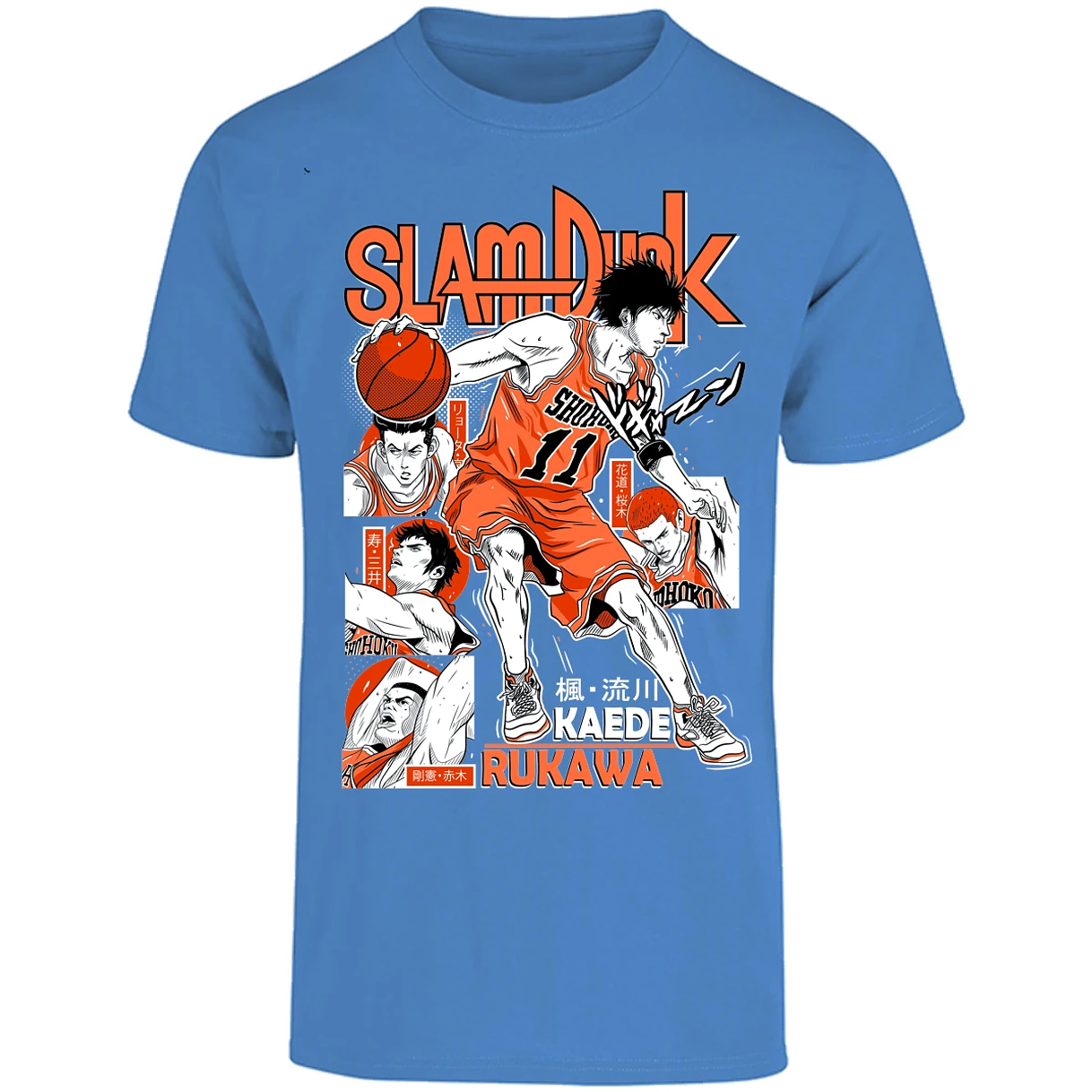 Playera Slam Dunk Rukawa Slam Dunk para Adulto 5