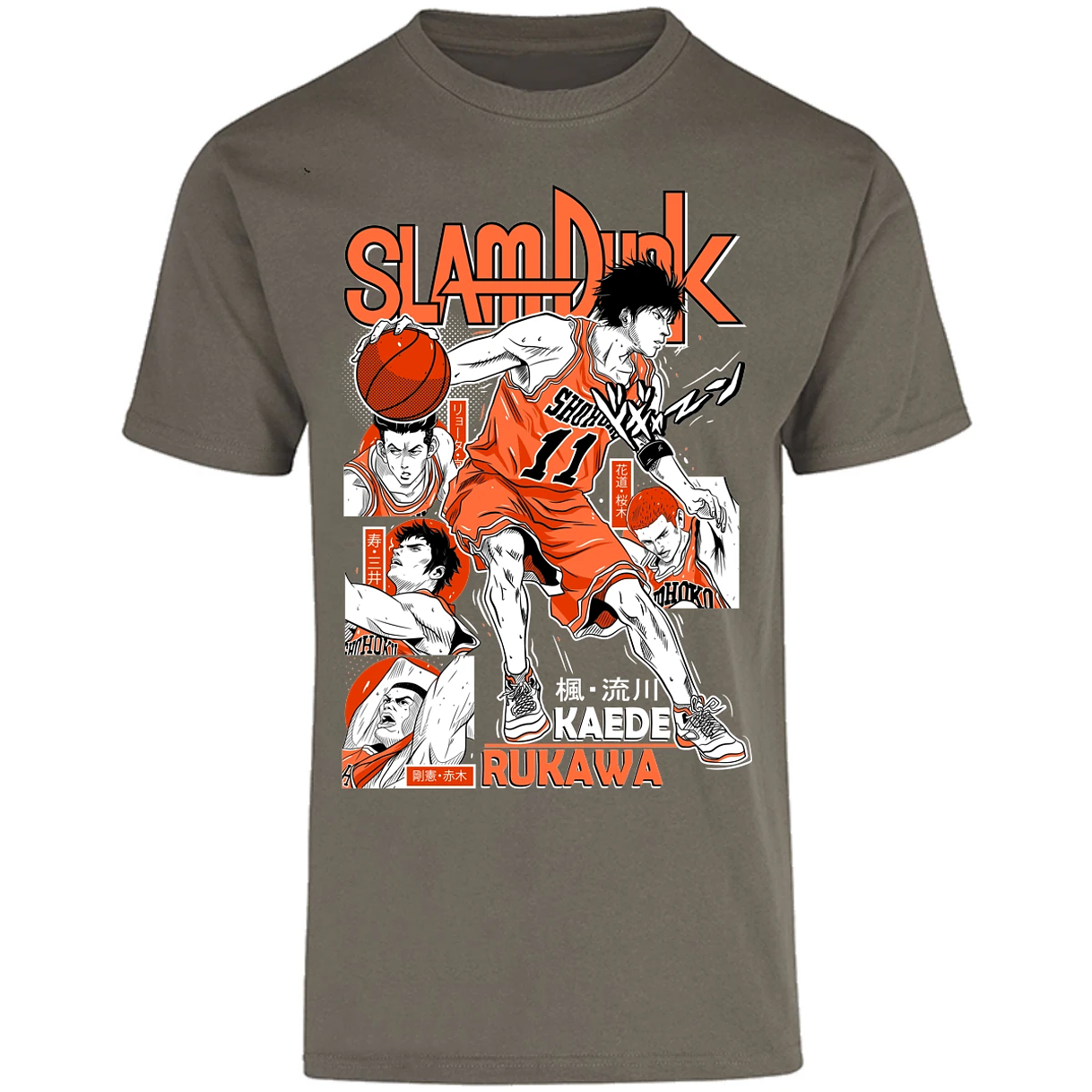 Playera Slam Dunk Rukawa Slam Dunk para Adulto 7