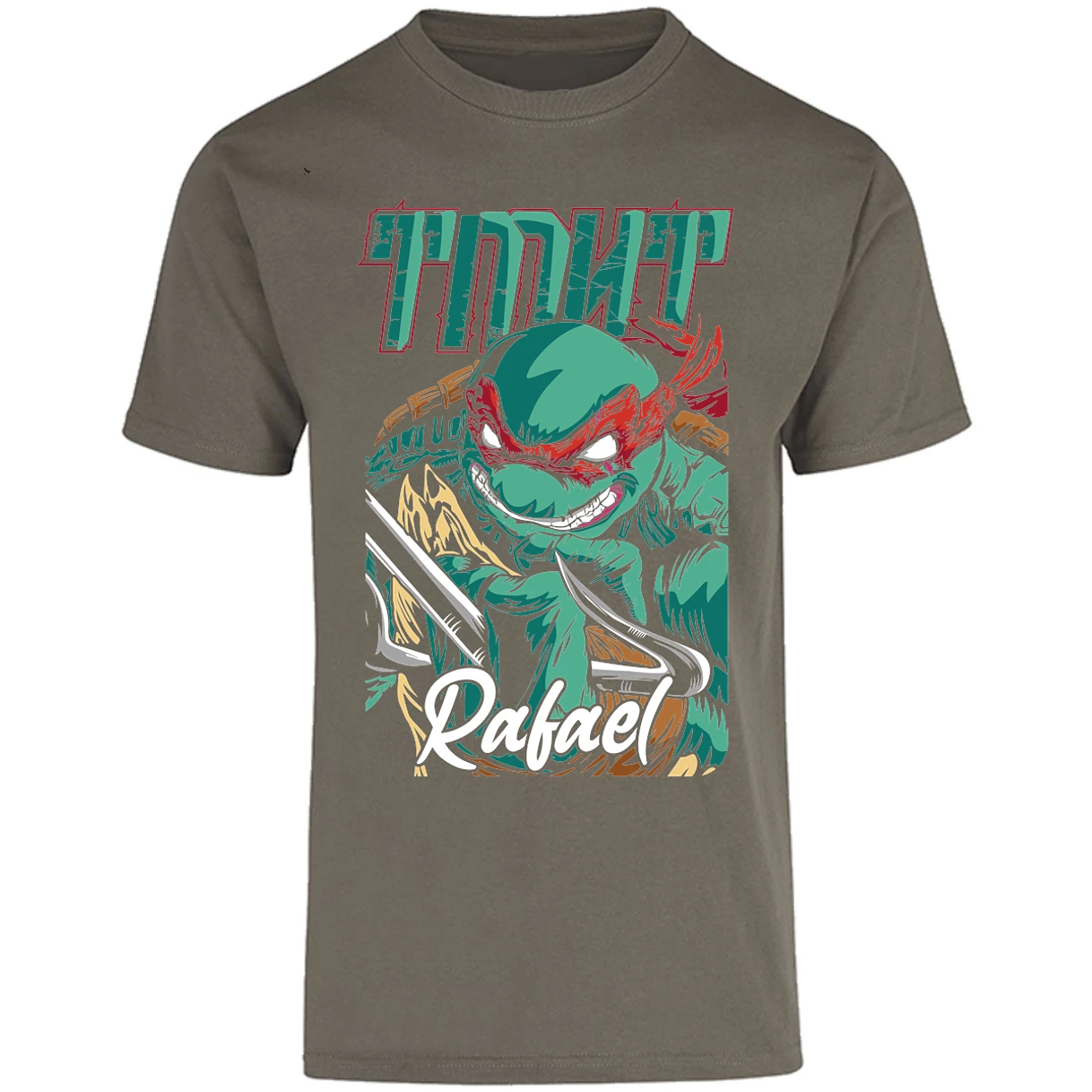 Playera Ninja Turtles Rafael Tmnt para Adulto 8