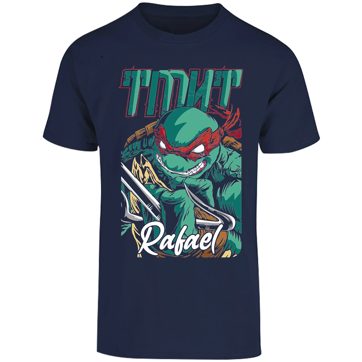Playera Ninja Turtles Rafael Tmnt para Adulto 11