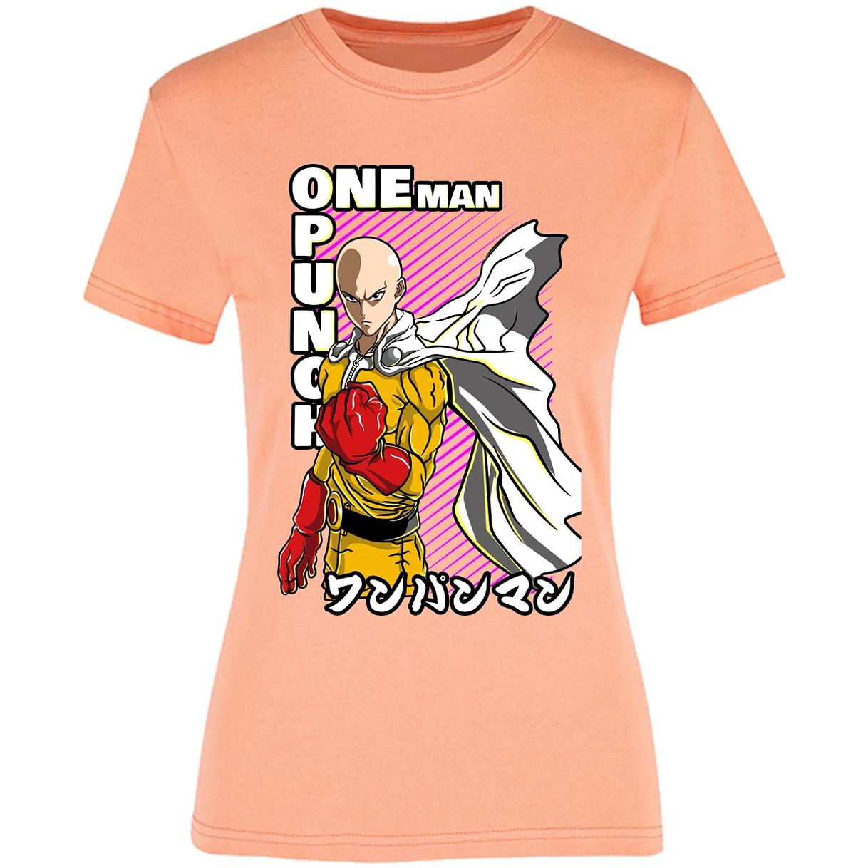 Blusa One Punch Man Saitama Blusa para Mujer 10