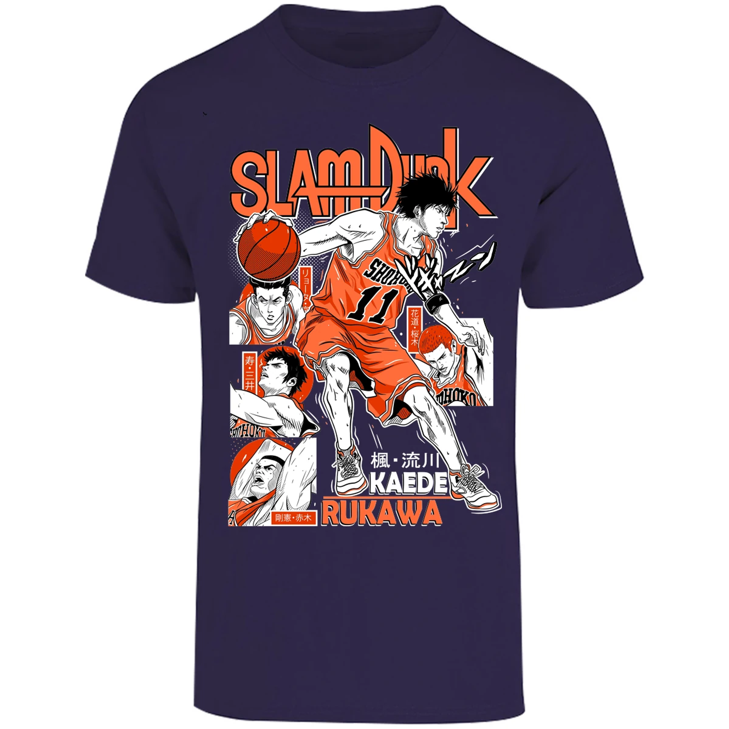 Playera Slam Dunk Rukawa Slam Dunk para Adulto 17