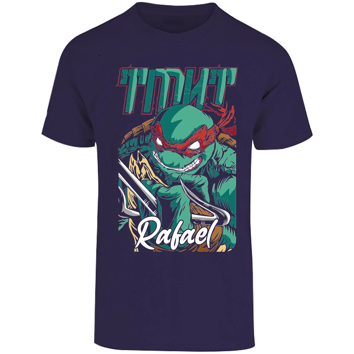 Playera Ninja Turtles Rafael Tmnt para Adulto 23