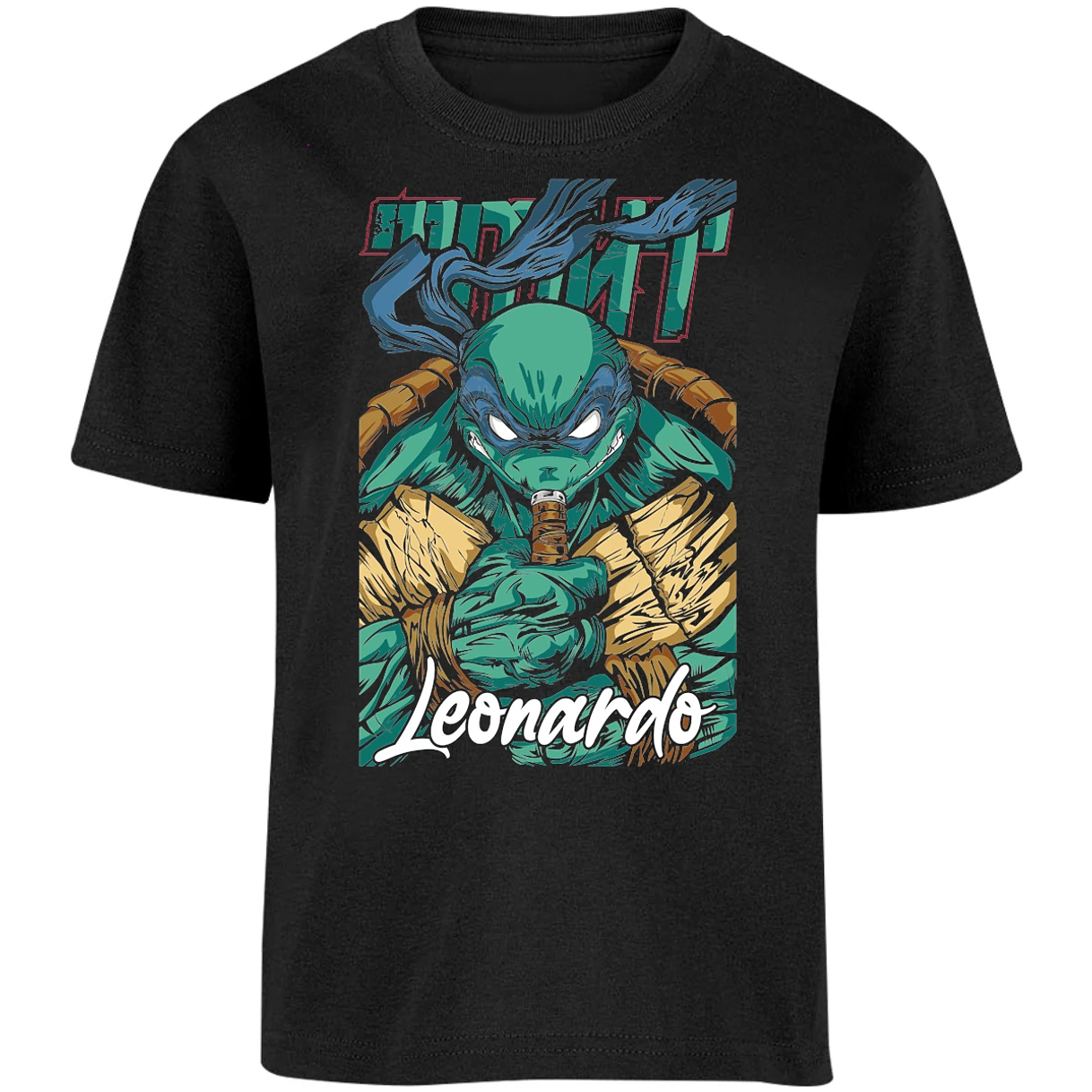 Playera Ninja Turtles Leonardo Tmnt para Niño 15