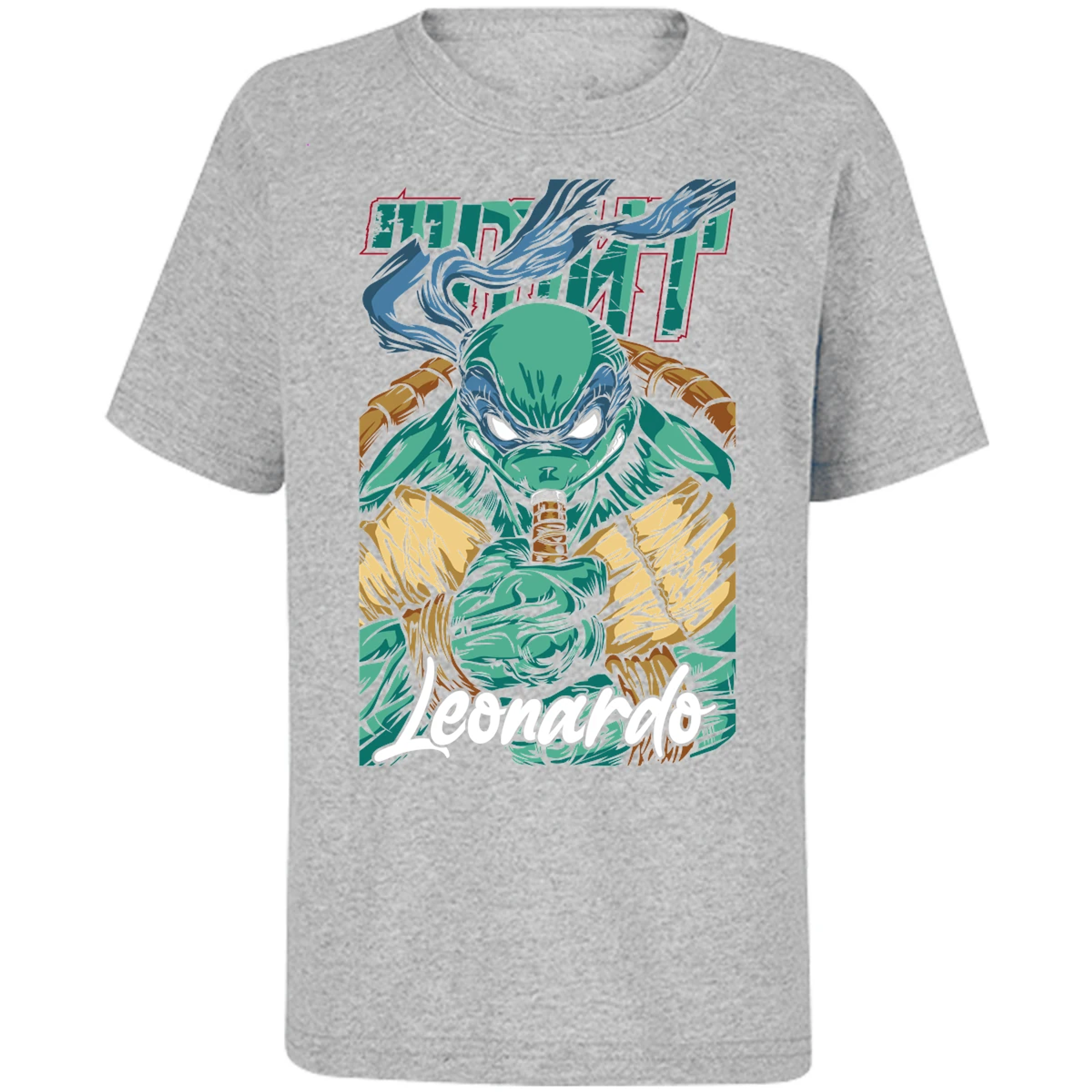 Playera Ninja Turtles Leonardo Tmnt para Niño 12