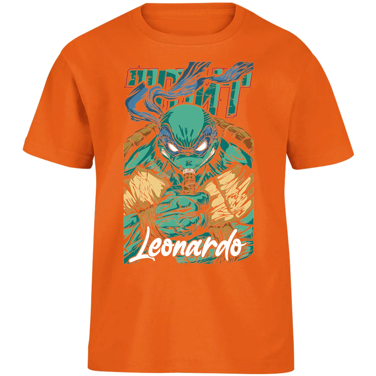 Playera Ninja Turtles Leonardo Tmnt para Niño 11